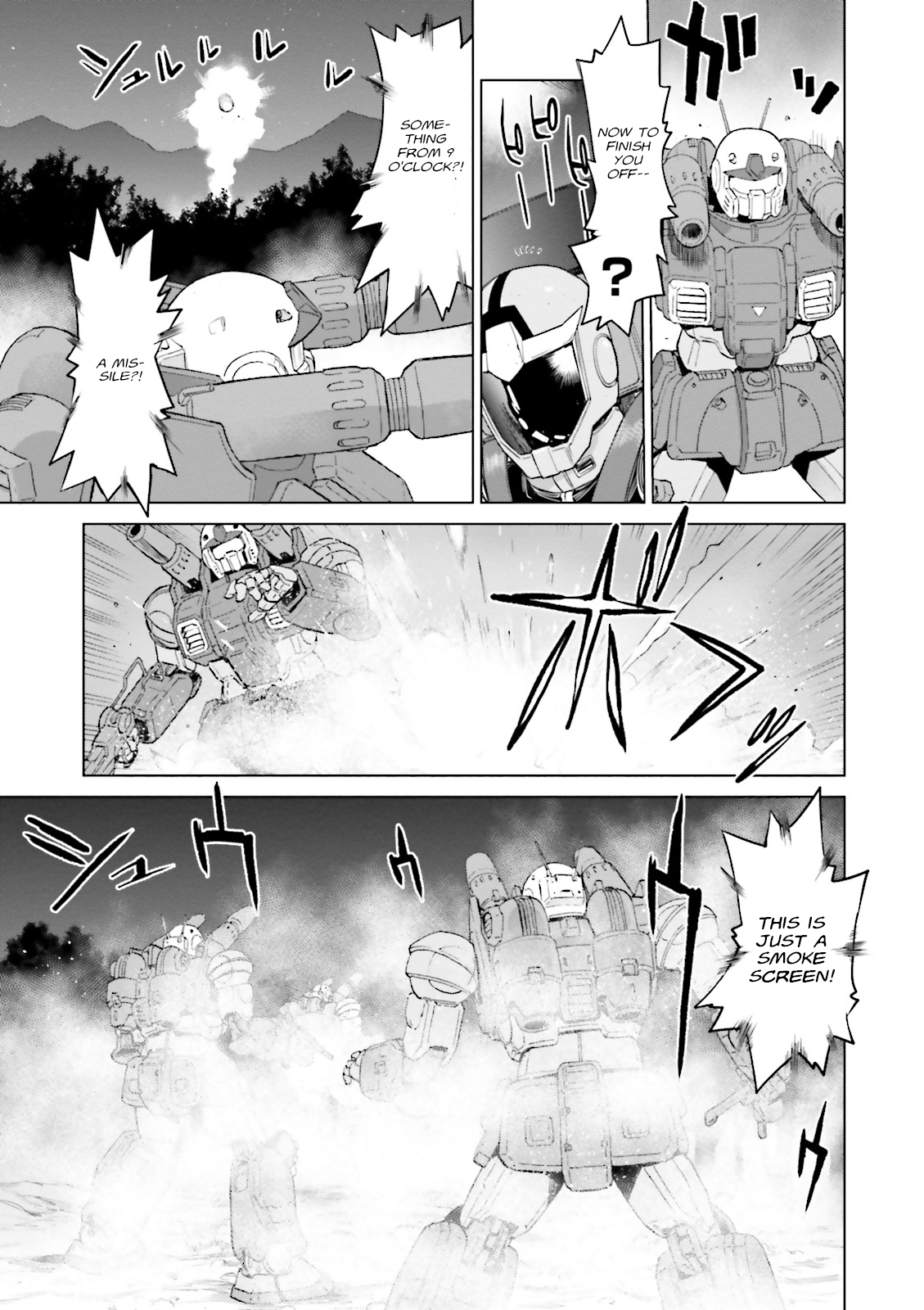 Mobile Suit Gundam Ground Zero - Rise from the Ashes Warning Signs 第32页