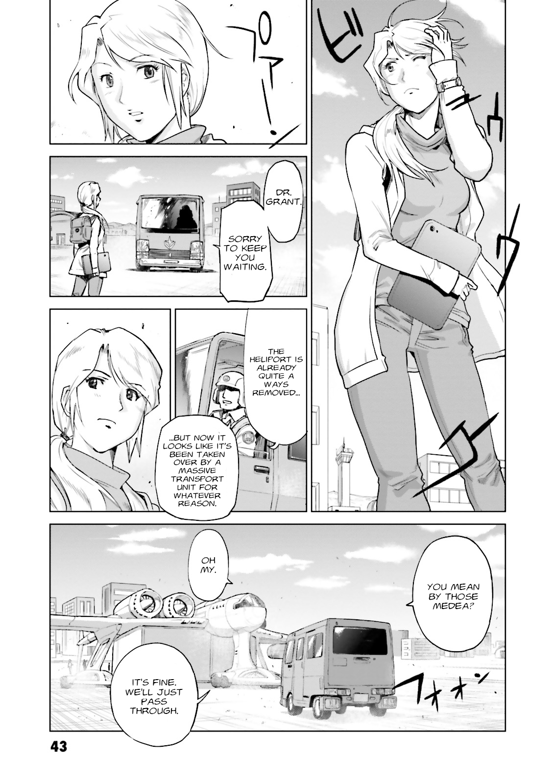 Mobile Suit Gundam Ground Zero - Rise from the Ashes Warning Signs 第44页