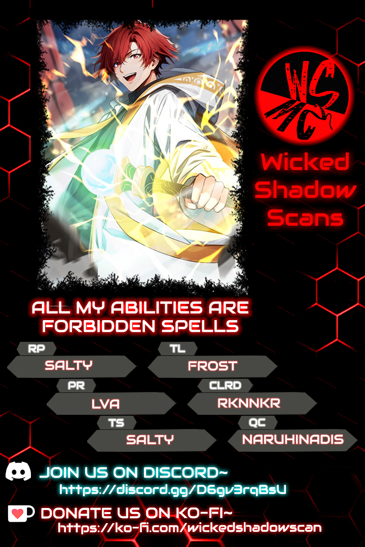 All My Abilities Are Forbidden Spells Ch. 3 第1页