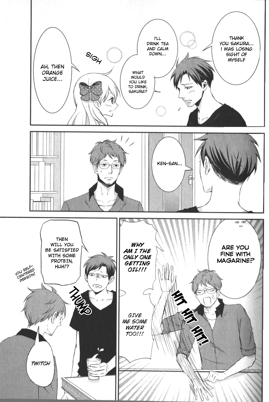 Gekkan Shoujo Nozaki-kun Anthology Ken-san Halved 第5页