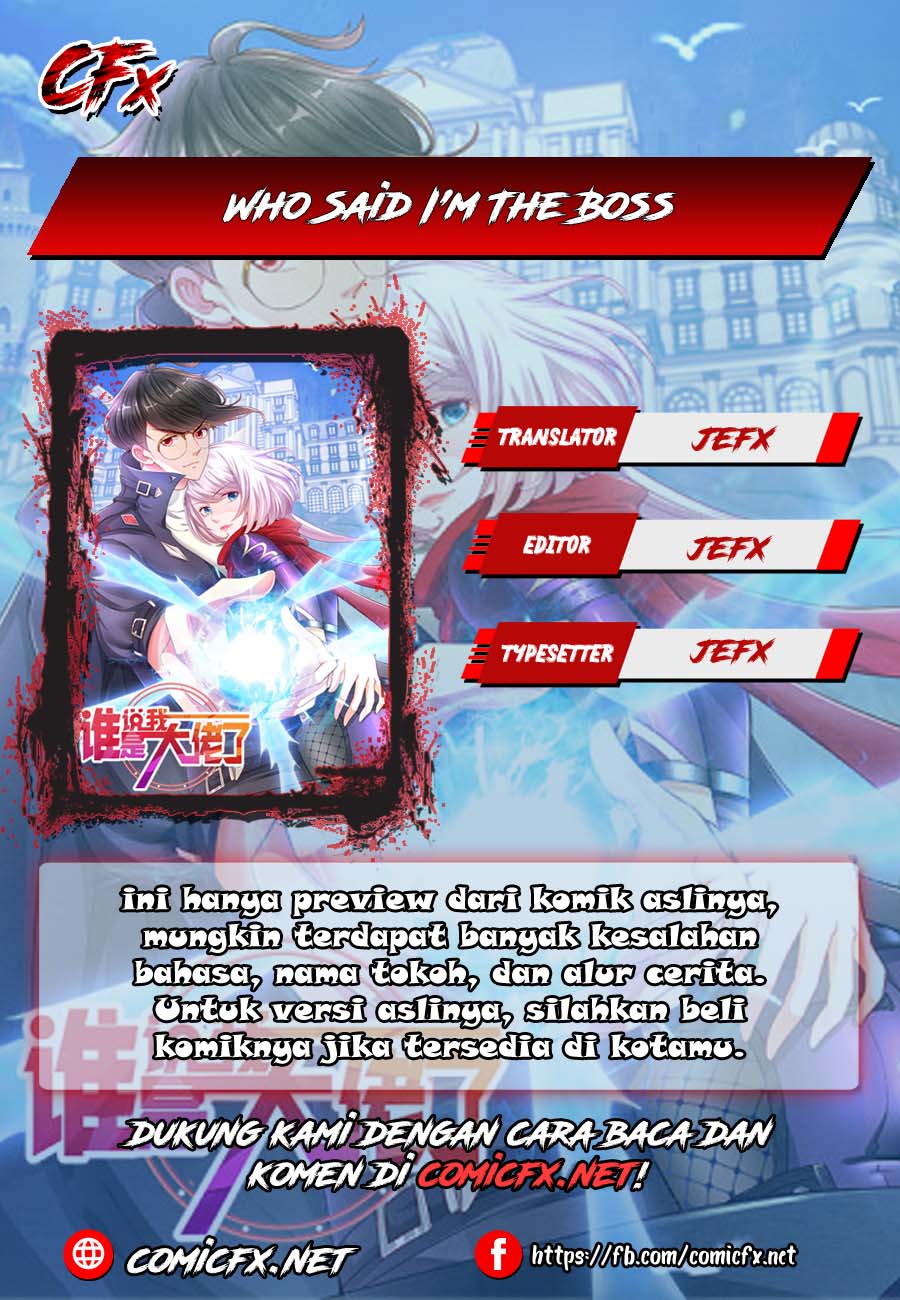 Who Said I'm the Boss Ch. 1 第1页