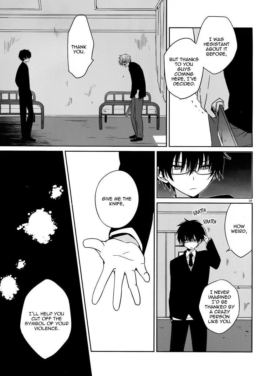 Boku to Senpai no Tekken Kousai Scissors Man 第34页