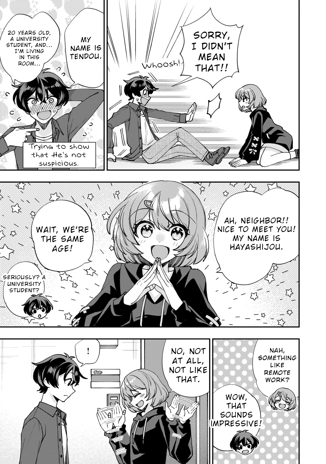 Net no "Oshi" to Real no "Oshi" ga Tonari ni Hikkoshite Kita Vol. 1 Ch. 1 第19页