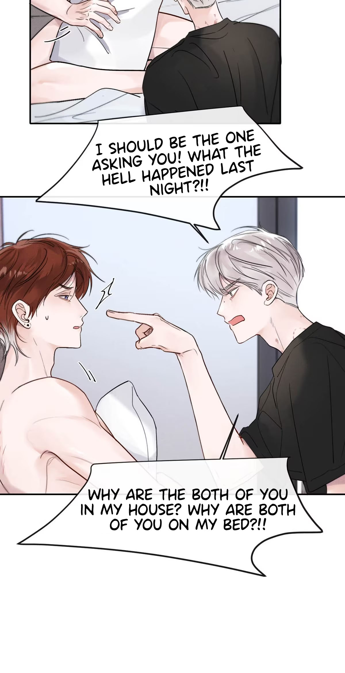 I Became a First-Class Guide Thanks to My Childhood Friends Why are both of you on my bed?! 第14页