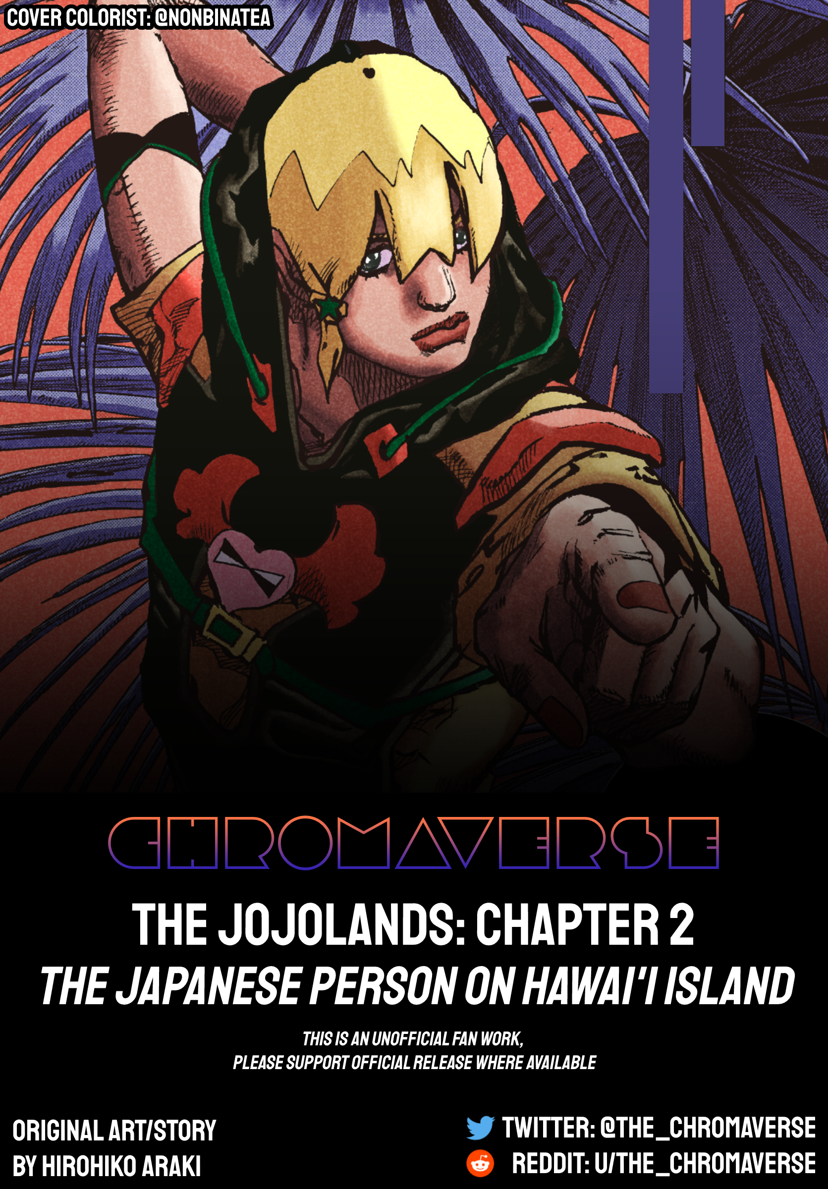 JoJo's Bizarre Adventure Part 9 - The JOJOLands (Fan-Colored) The Japanese Person on Hawai’i Island 第1页