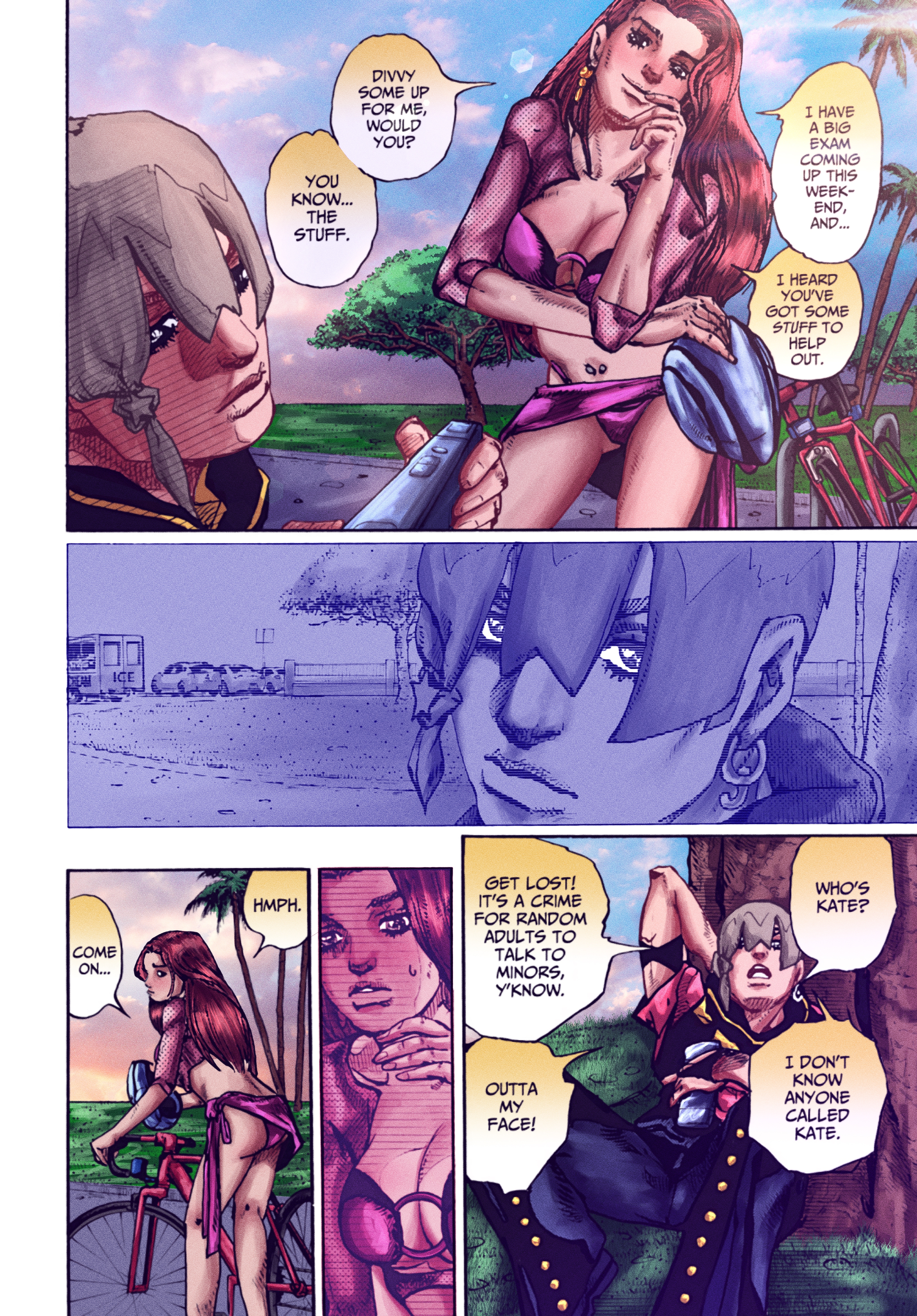 JoJo's Bizarre Adventure Part 9 - The JOJOLands (Fan-Colored) The Japanese Person on Hawai’i Island 第4页