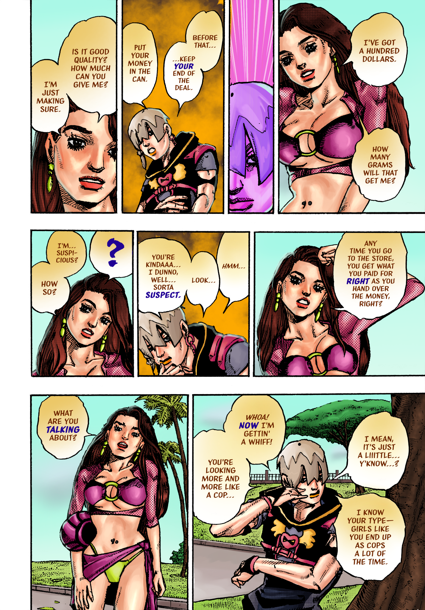 JoJo's Bizarre Adventure Part 9 - The JOJOLands (Fan-Colored) The Japanese Person on Hawai’i Island 第6页