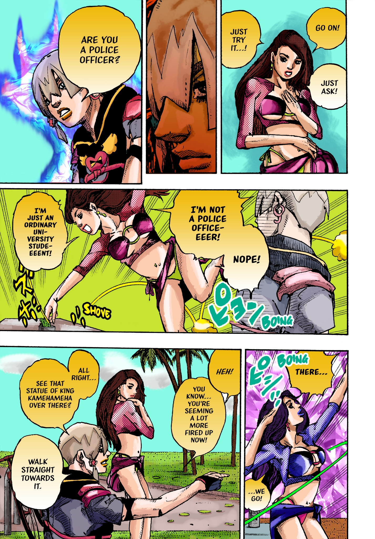 JoJo's Bizarre Adventure Part 9 - The JOJOLands (Fan-Colored) The Japanese Person on Hawai’i Island 第9页