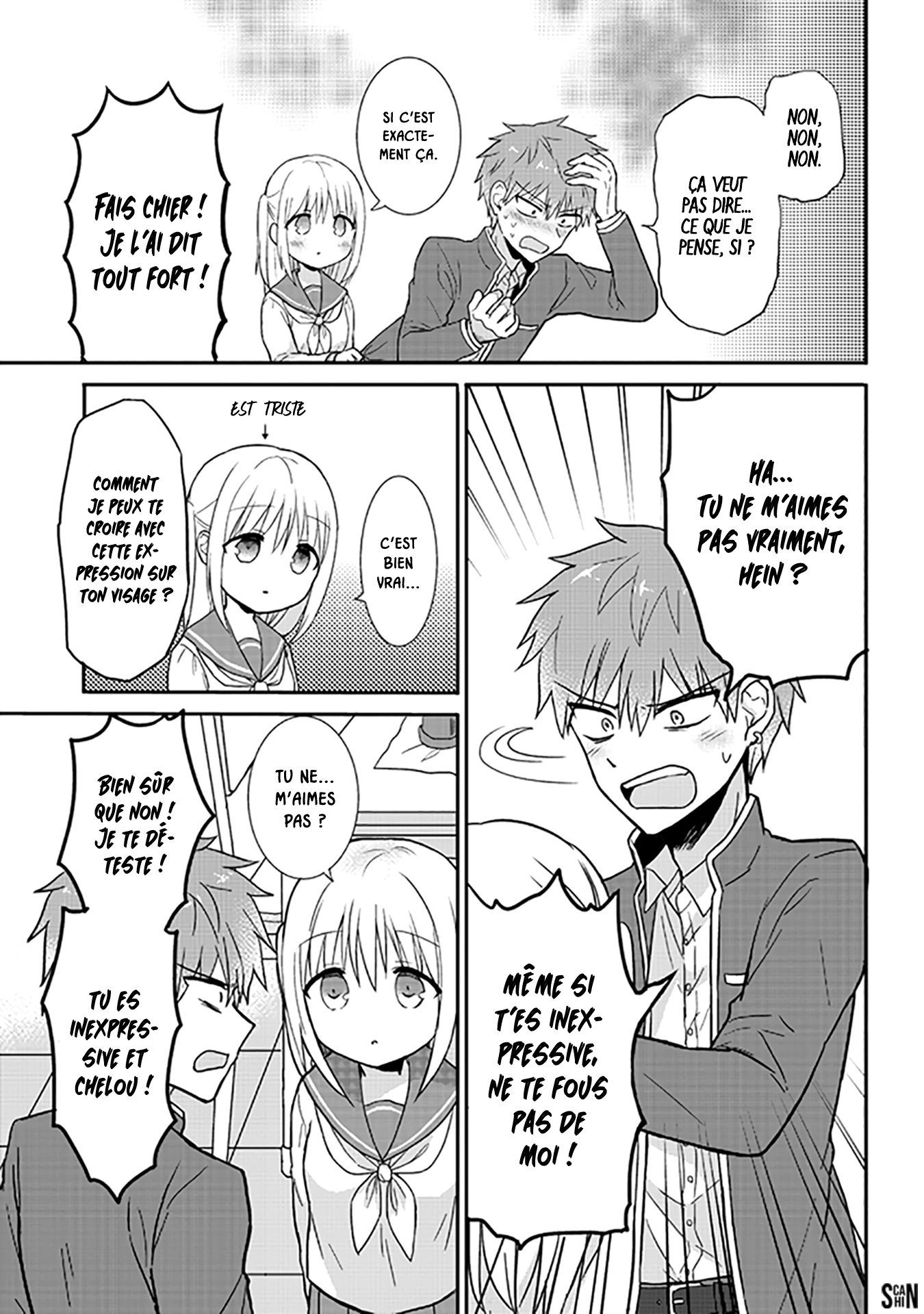 Kao ni Denai Kashiwada-san to Kao ni Deru Oota-kun La fille au visage inexpressif et le garçon au visage émotif 第11页