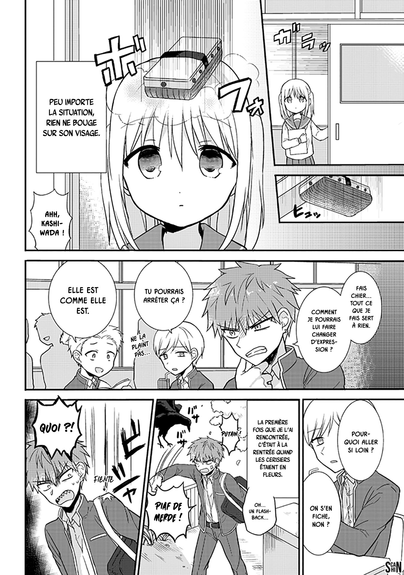Kao ni Denai Kashiwada-san to Kao ni Deru Oota-kun La fille au visage inexpressif et le garçon au visage émotif 第6页