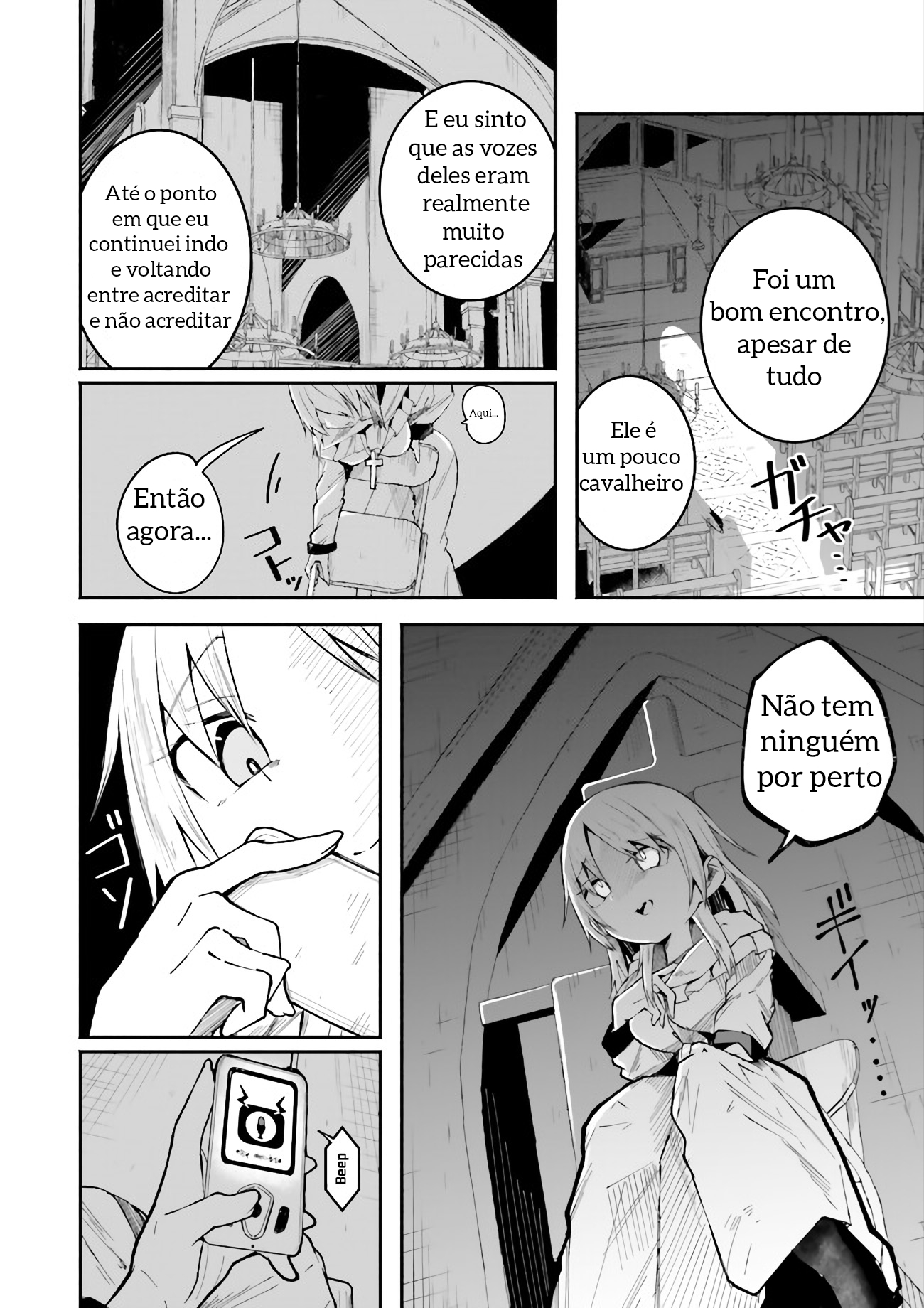 Isekai de Haishin Katsudou wo Shitara Tairyou no Yandere Shinja wo Umidashite Shimatta Ken A Estreia da terceira seguidora?! 第12页