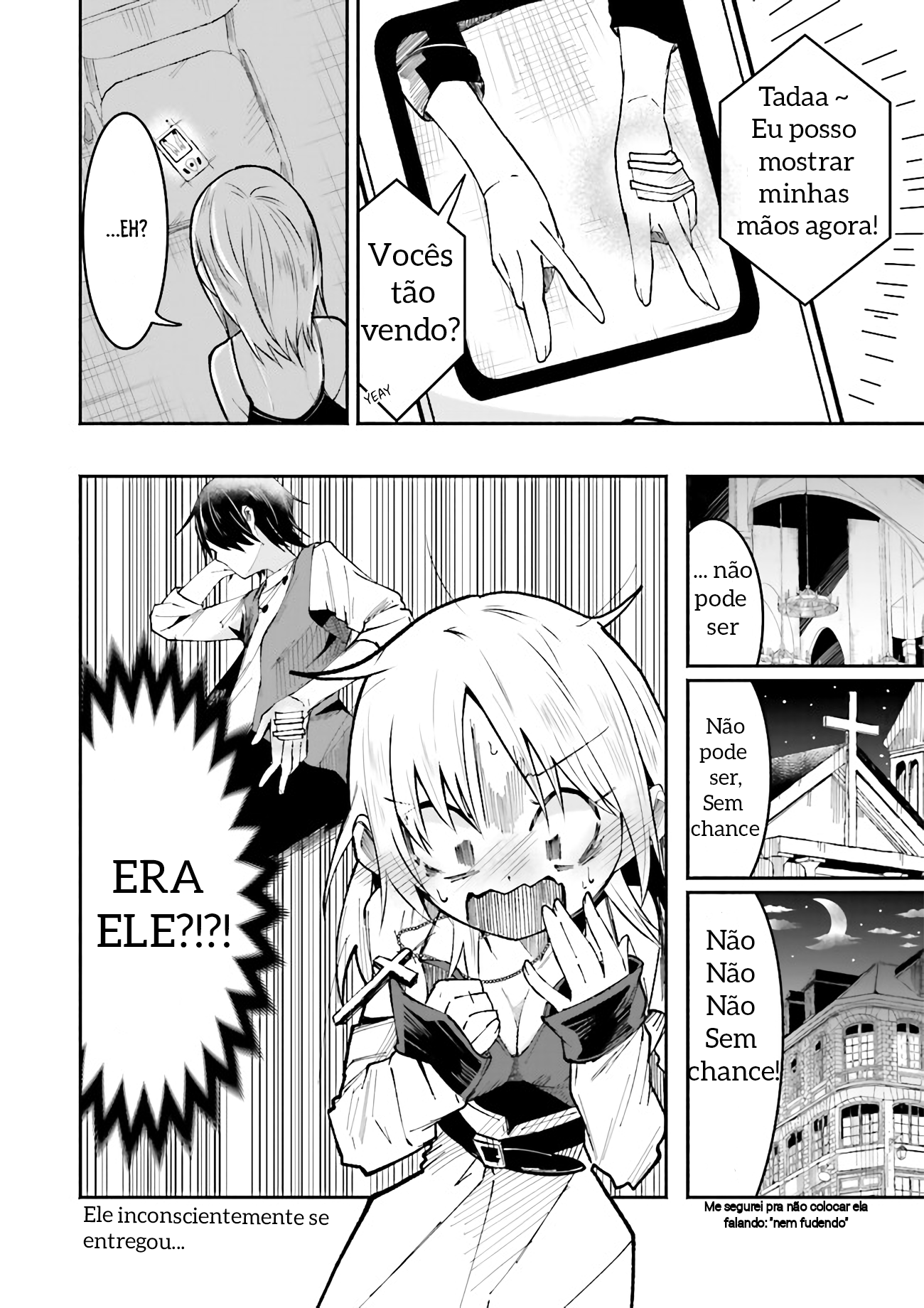 Isekai de Haishin Katsudou wo Shitara Tairyou no Yandere Shinja wo Umidashite Shimatta Ken A Estreia da terceira seguidora?! 第16页