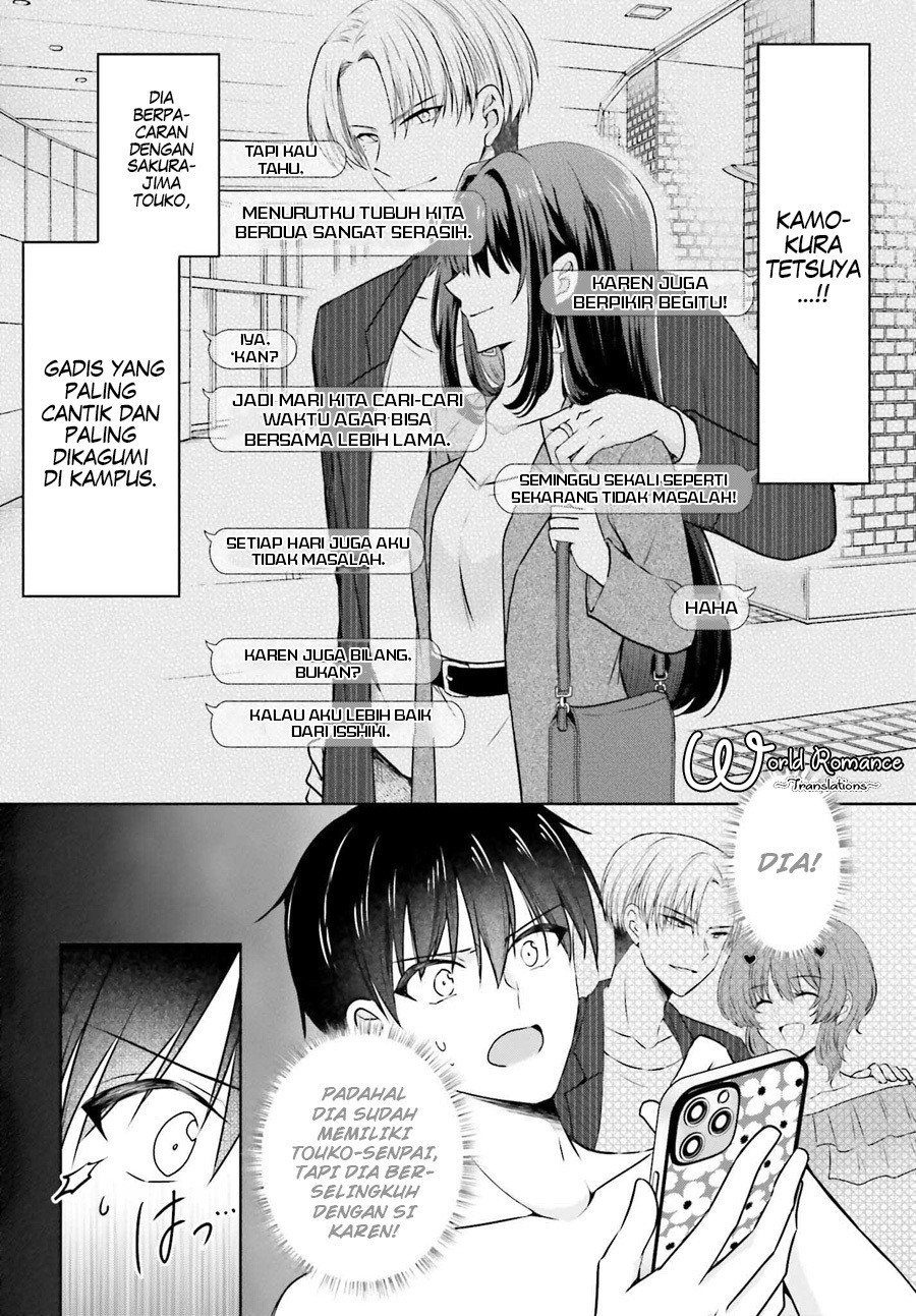 Kanojo ga Senpai ni NTR-reta node, Senpai no Kanojo wo NTR-masu Vol. 1 Ch. 1 第9页