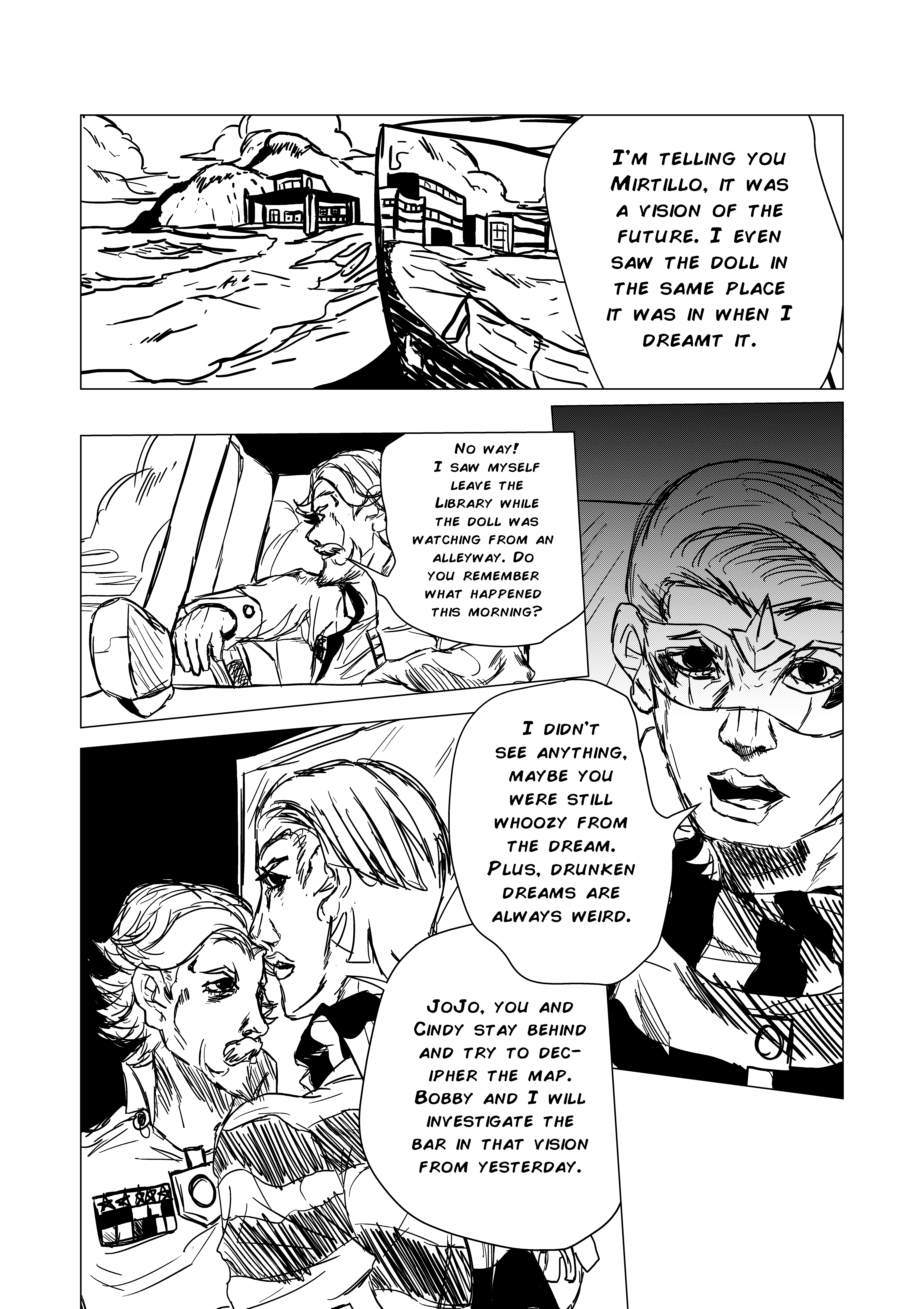 JoJo's Bizarre Adventure - Pearly Eyes (Doujinshi) Zarauts Incident(Dance the Macarena) part 2 第2页