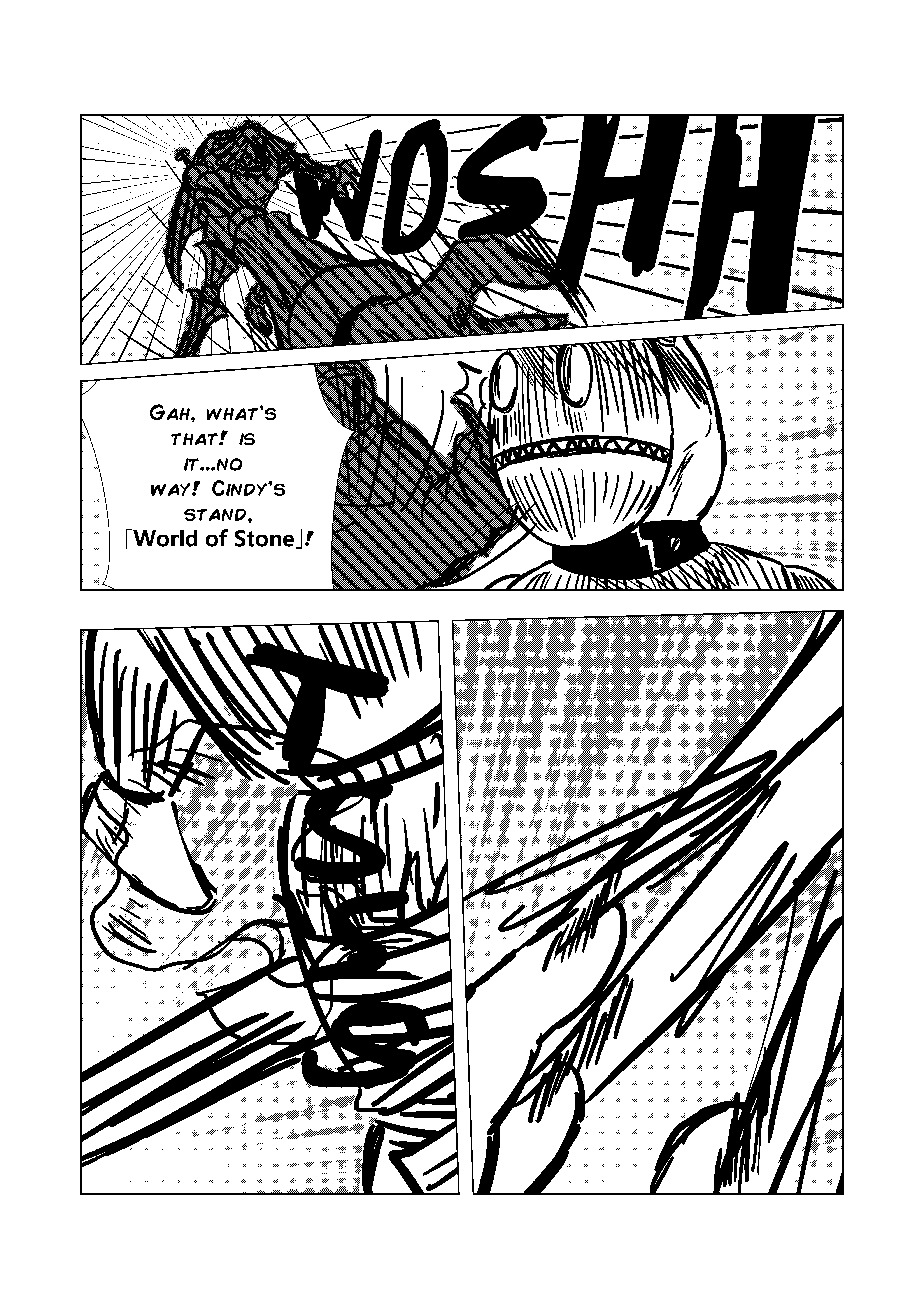 JoJo's Bizarre Adventure - Pearly Eyes (Doujinshi) Zarauts Incident(Dance the Macarena) part 2 第12页