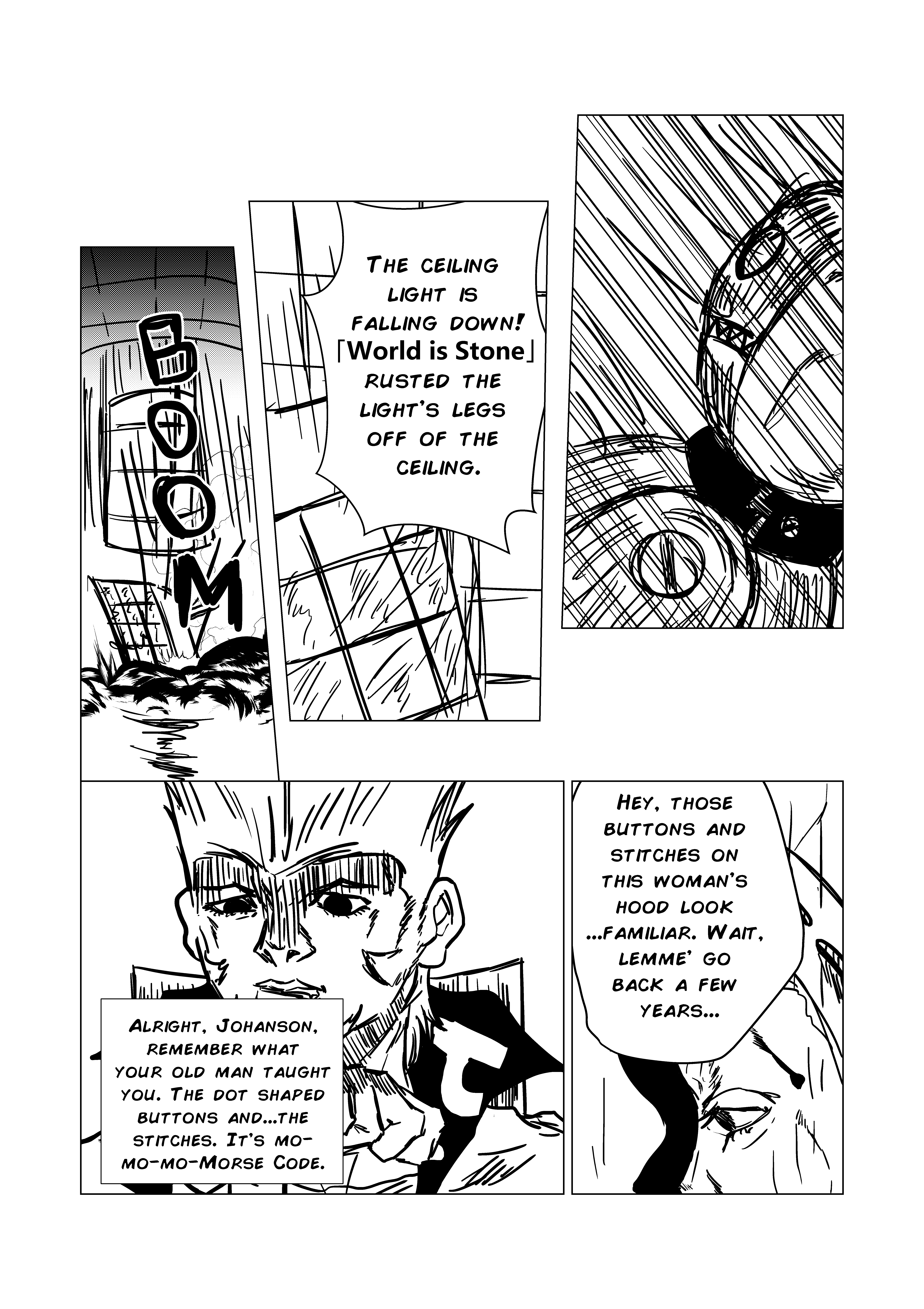 JoJo's Bizarre Adventure - Pearly Eyes (Doujinshi) Zarauts Incident(Dance the Macarena) part 2 第16页