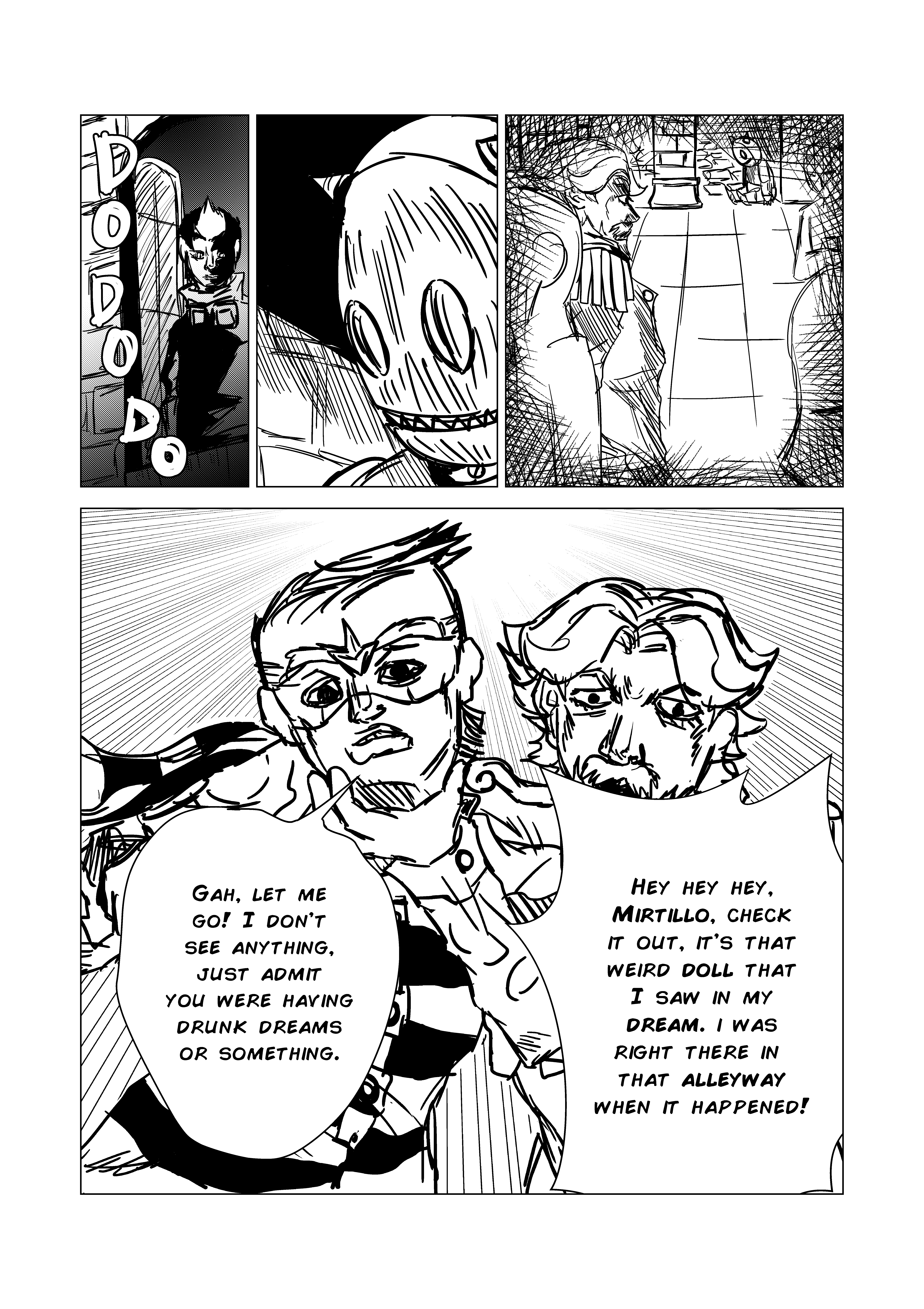 JoJo's Bizarre Adventure - Pearly Eyes (Doujinshi) Zarauts Incident(Dance the Macarena) part 2 第3页