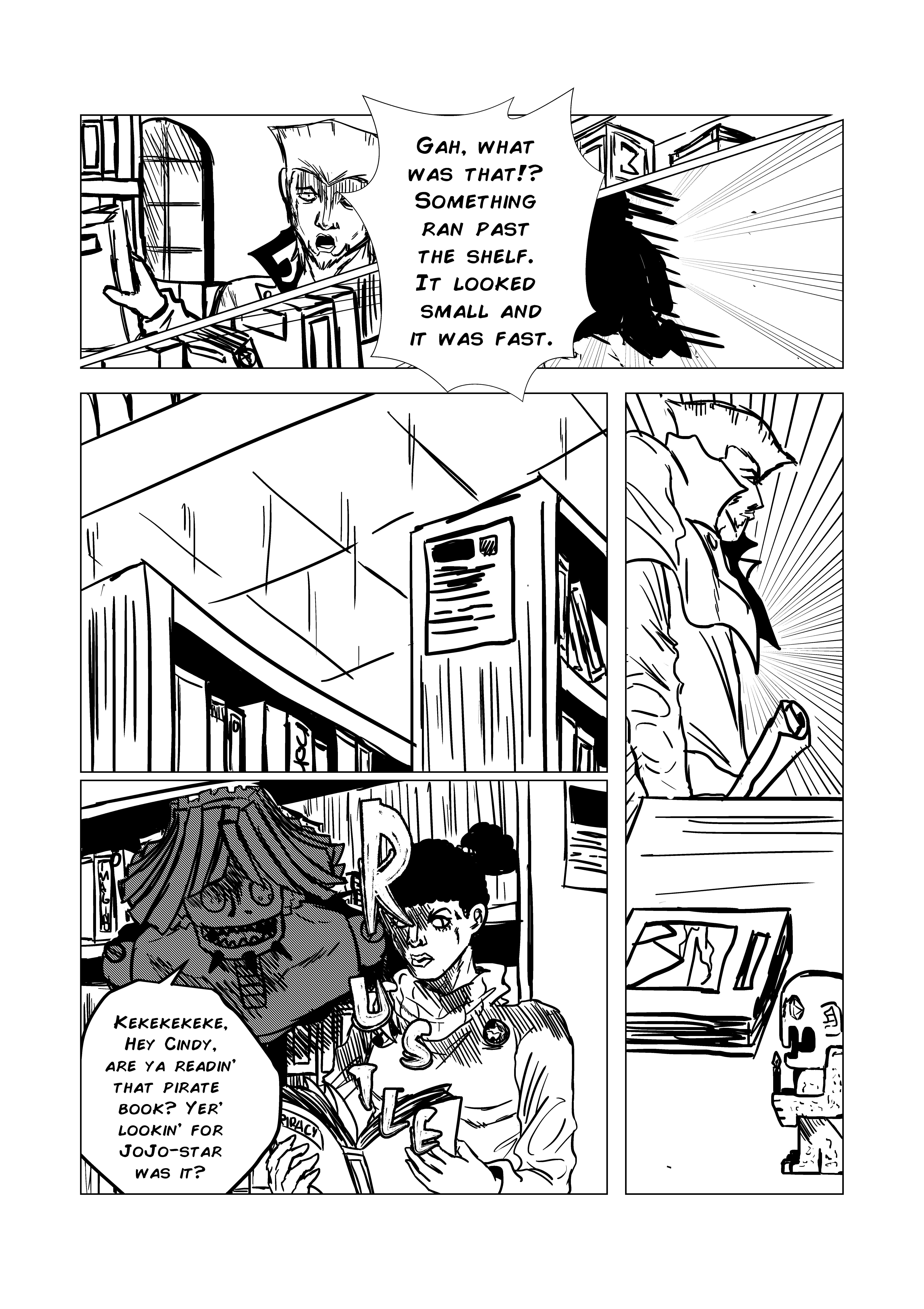 JoJo's Bizarre Adventure - Pearly Eyes (Doujinshi) Zarauts Incident(Dance the Macarena) part 2 第9页