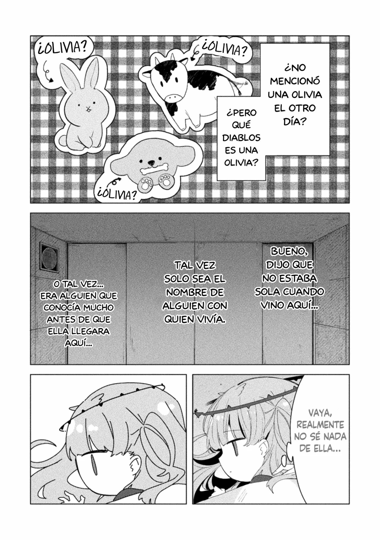 Harapeko Kopeko wa Niku to Sumu! El plan del monstruo 第8页