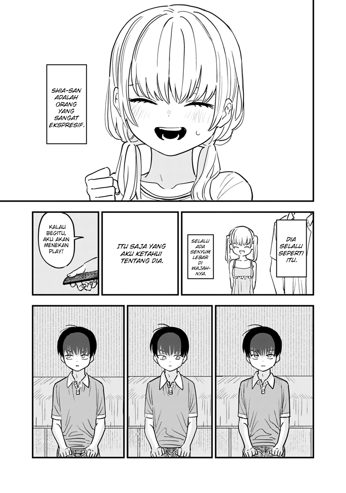 I'm in Love with the Older Girl Next Door Shia-san menonton film 第8页