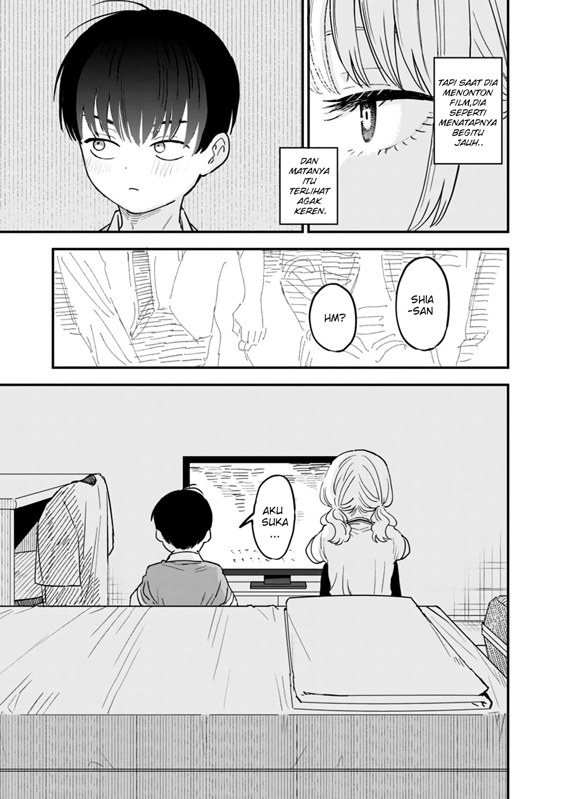 I'm in Love with the Older Girl Next Door Shia-san menonton film 第10页