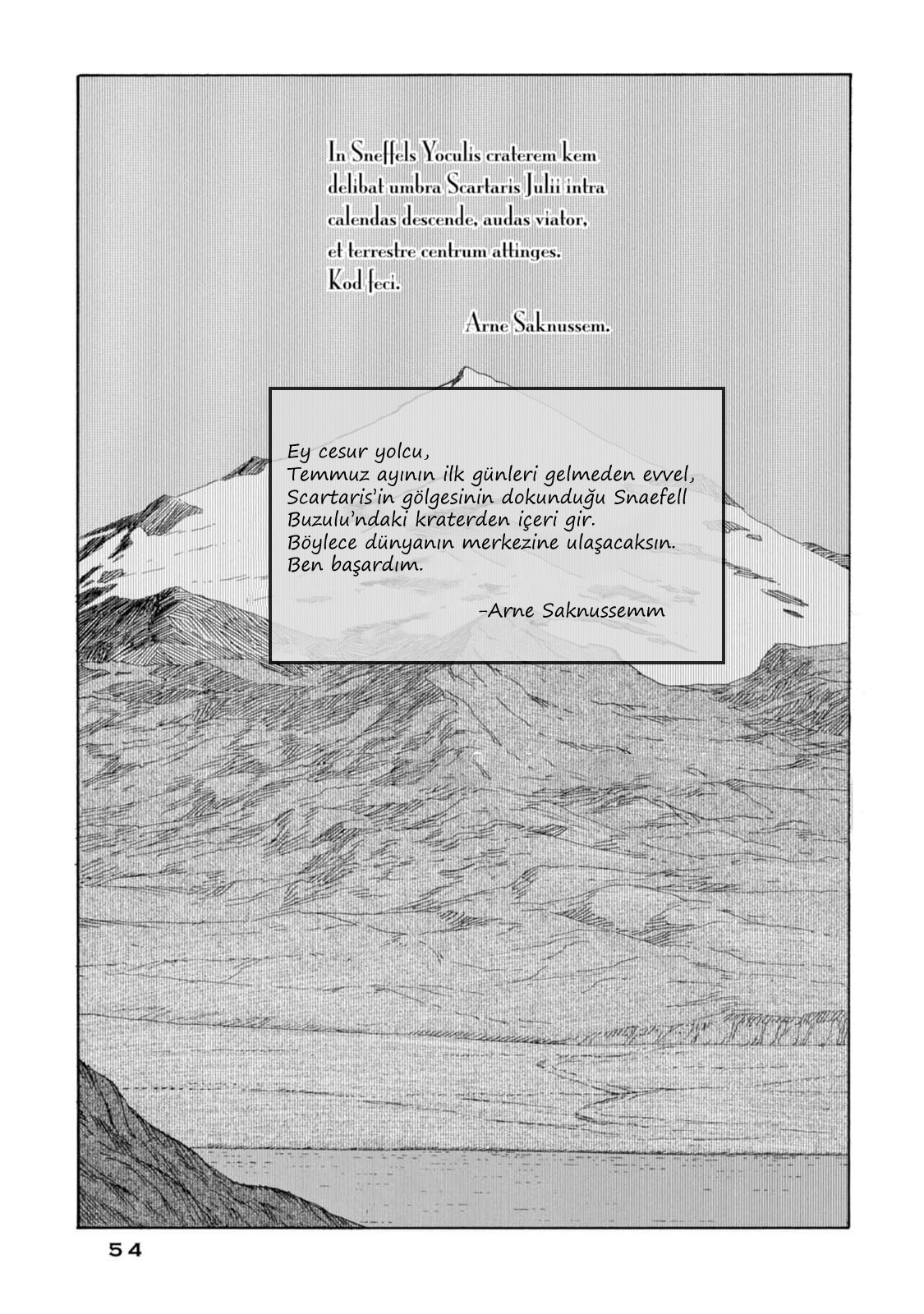 Chitei Ryokou Saknussemm'in Kriptogramı 第56页