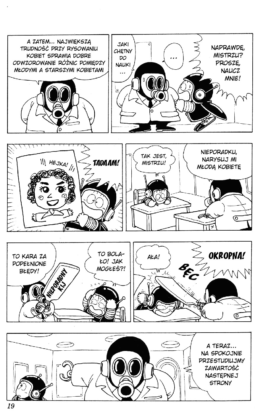 Akira Toriyama's Lazy Manga Lab Nieporadka mangowe praktyki 第21页