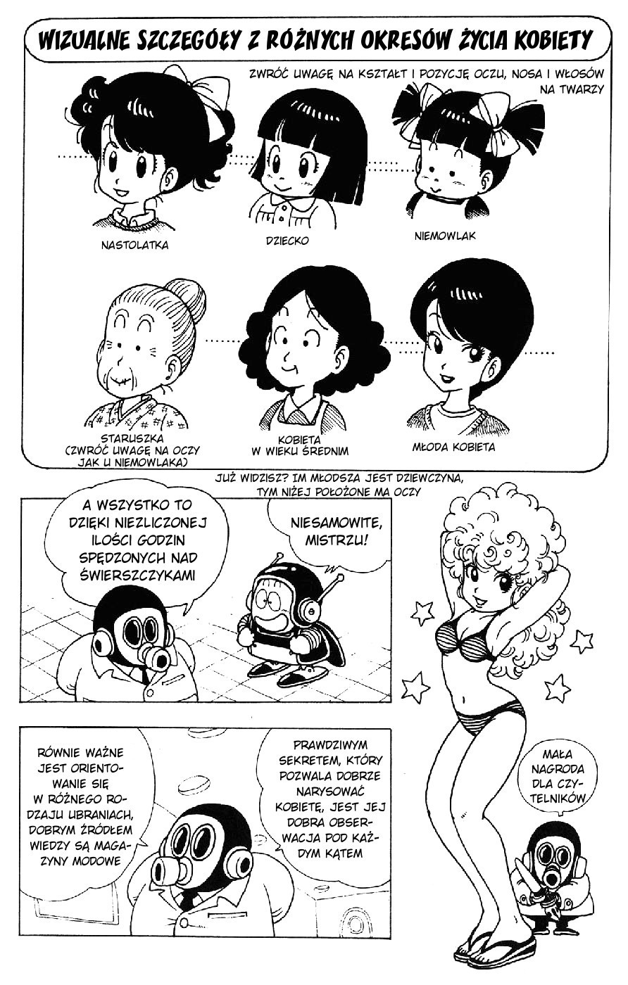 Akira Toriyama's Lazy Manga Lab Nieporadka mangowe praktyki 第22页