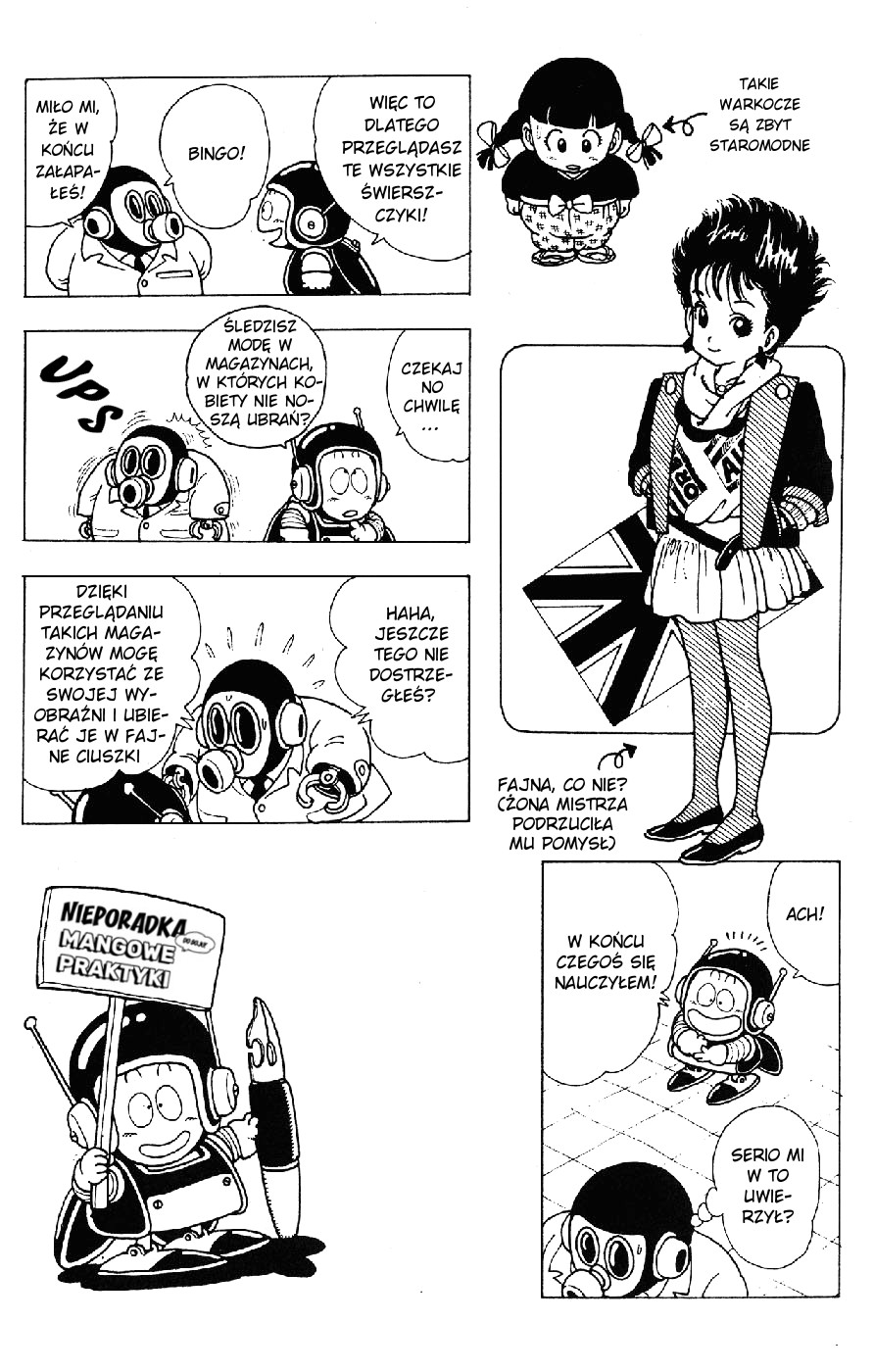 Akira Toriyama's Lazy Manga Lab Nieporadka mangowe praktyki 第23页