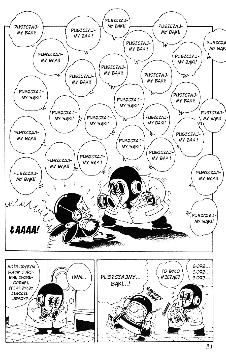 Akira Toriyama's Lazy Manga Lab Nieporadka mangowe praktyki 第26页
