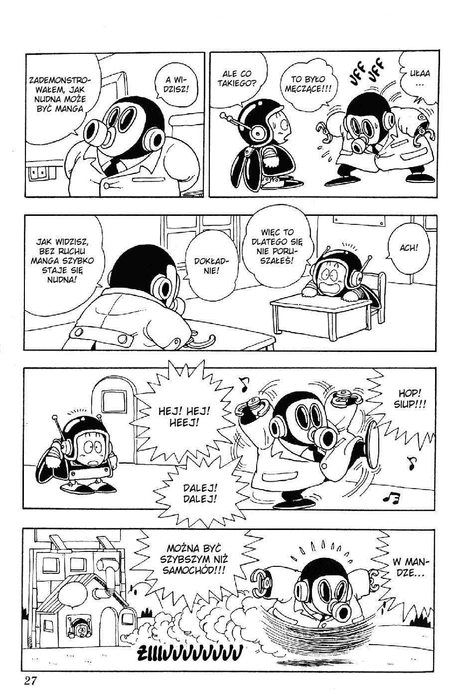Akira Toriyama's Lazy Manga Lab Nieporadka mangowe praktyki 第29页