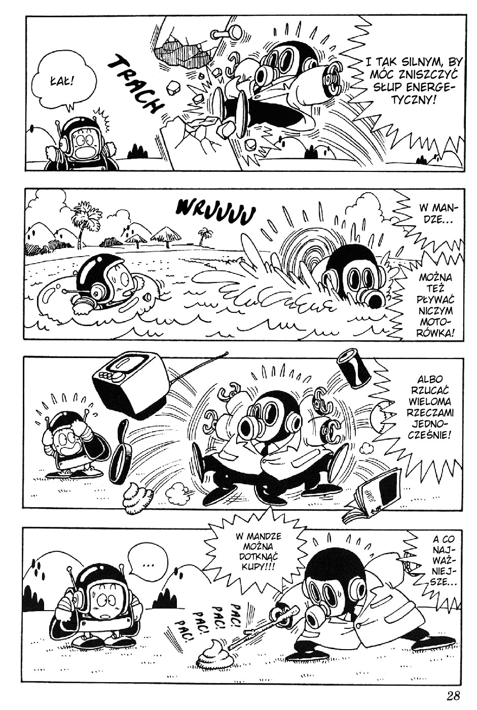 Akira Toriyama's Lazy Manga Lab Nieporadka mangowe praktyki 第30页