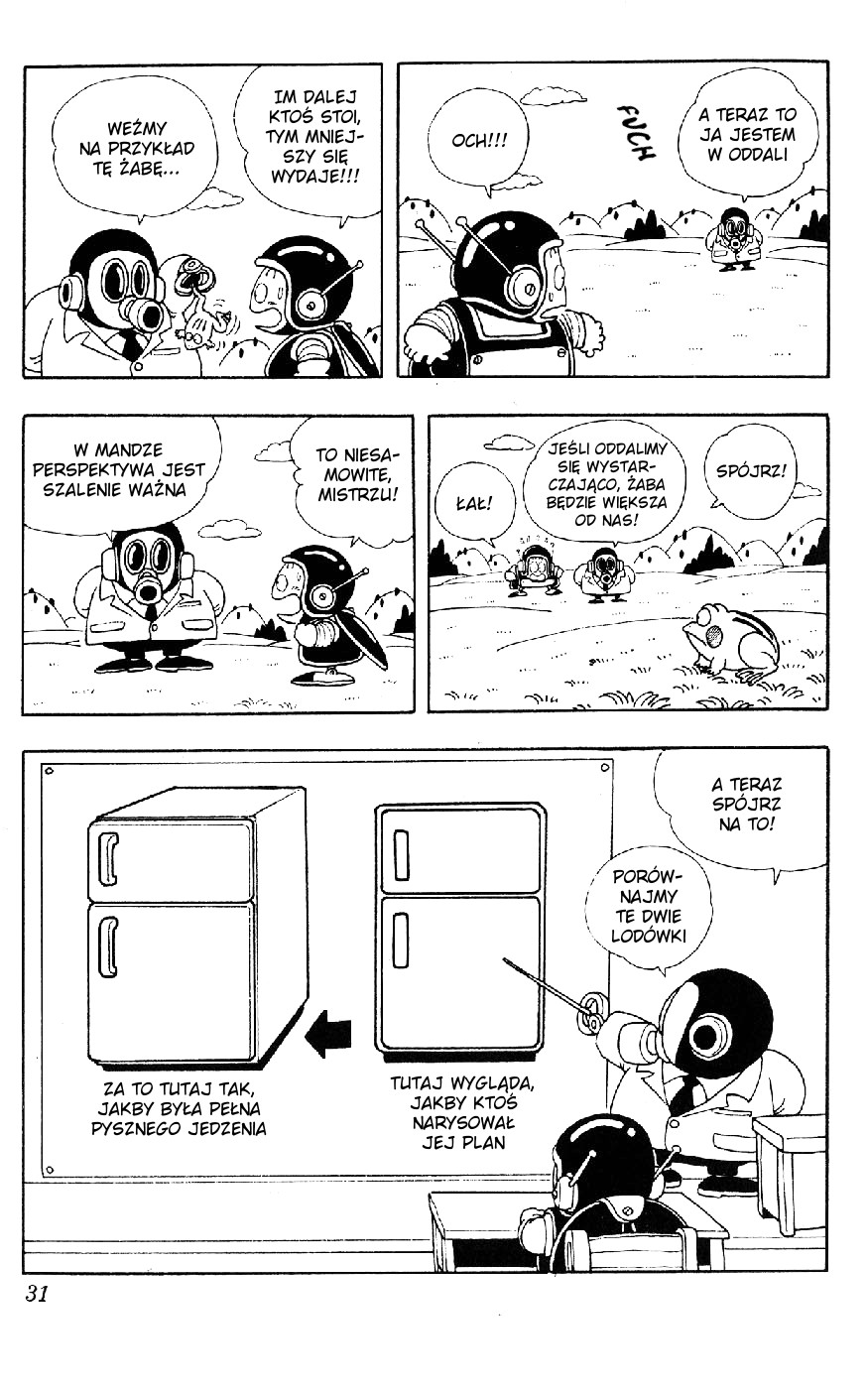 Akira Toriyama's Lazy Manga Lab Nieporadka mangowe praktyki 第33页