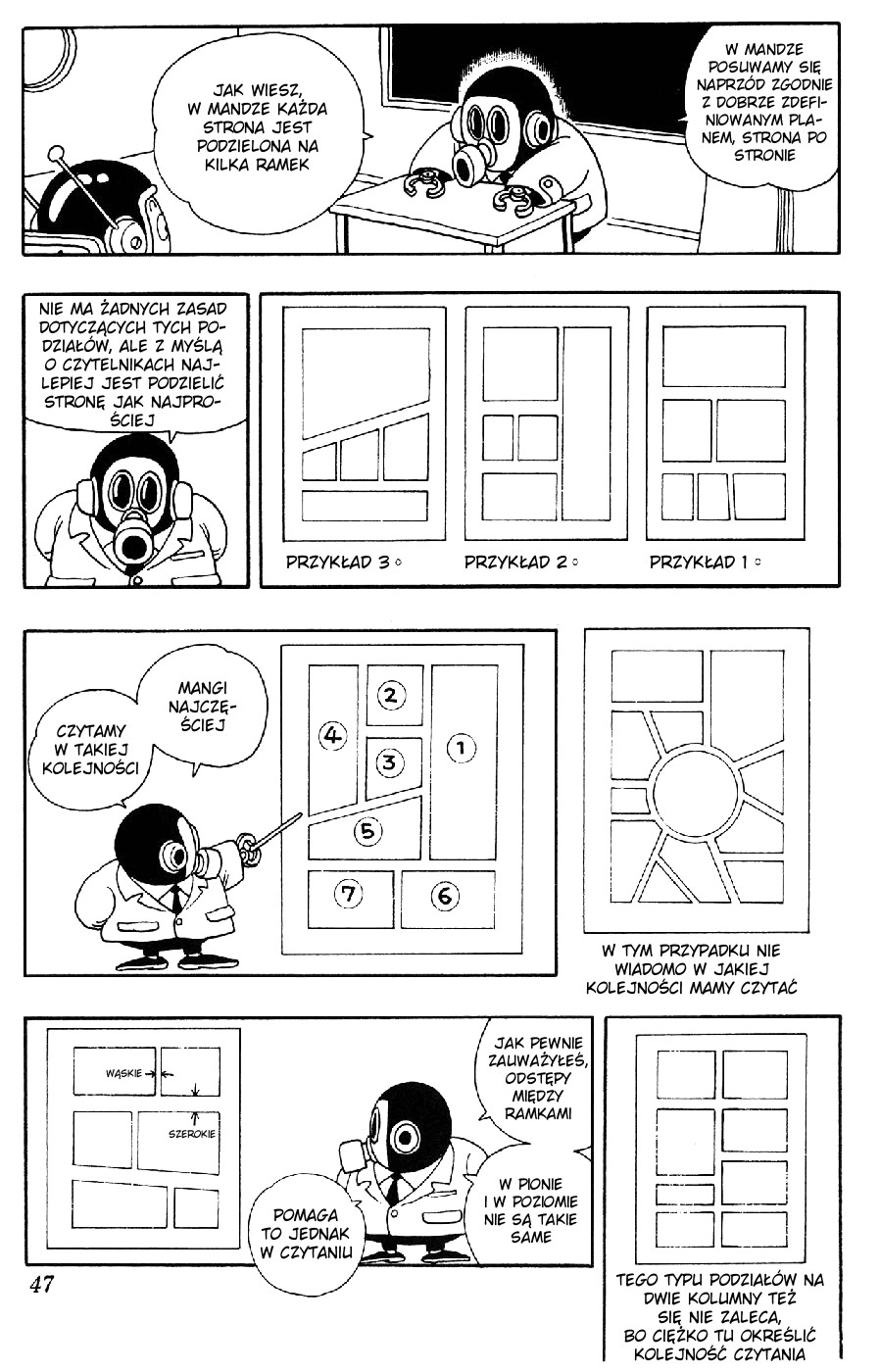 Akira Toriyama's Lazy Manga Lab Nieporadka mangowe praktyki 第49页