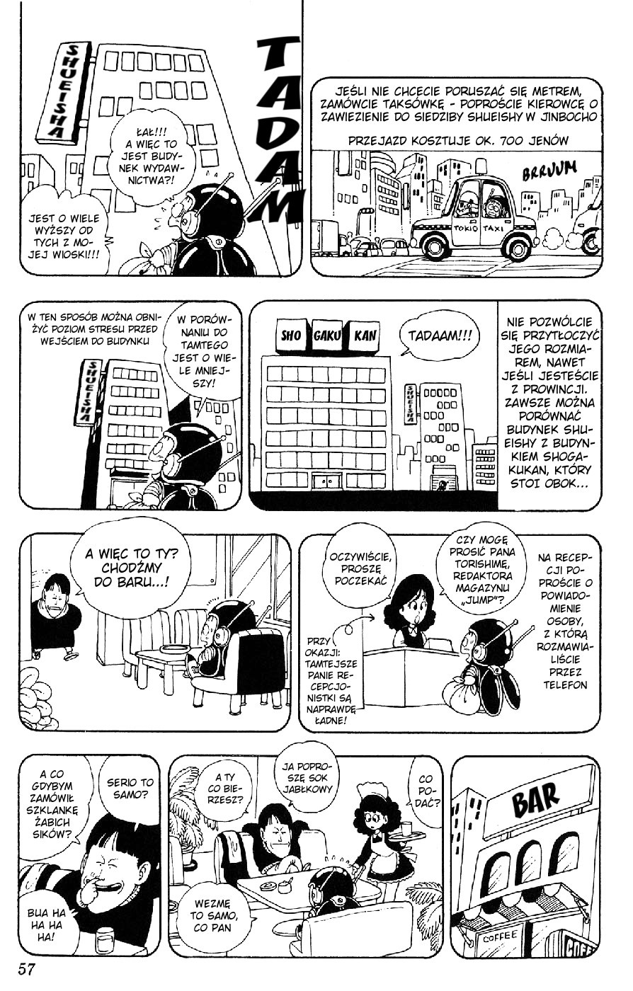 Akira Toriyama's Lazy Manga Lab Nieporadka mangowe praktyki 第59页