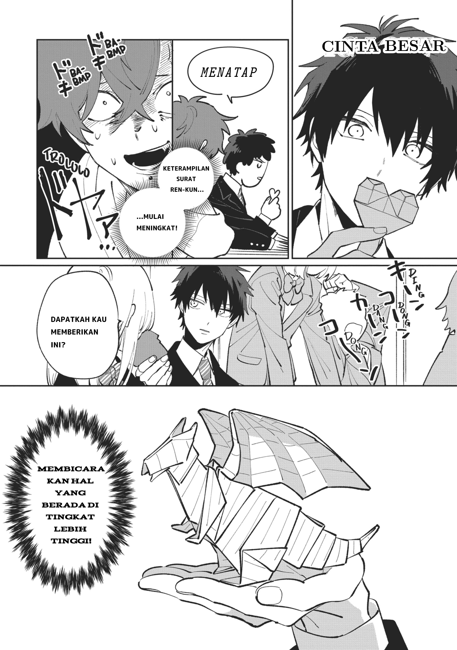 Tonari no Ren-kun wa Chotto Kowai Ren-Kun Ingin Bertukar Surat 第3页