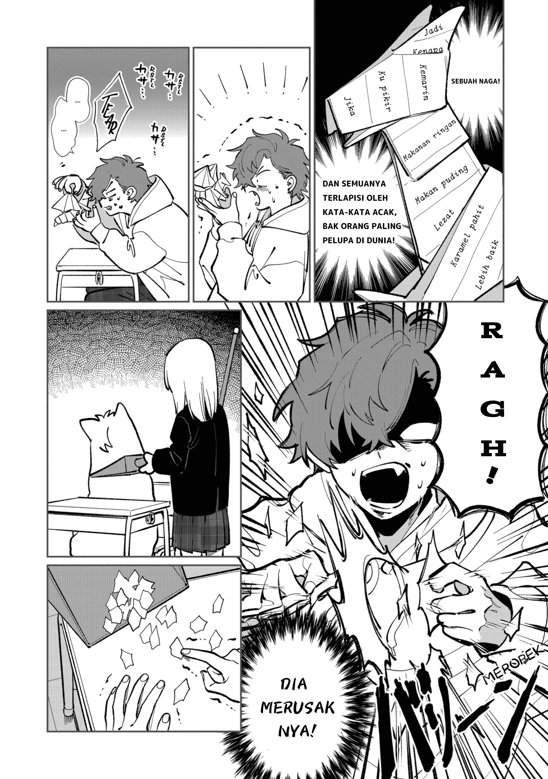Tonari no Ren-kun wa Chotto Kowai Ren-Kun Ingin Bertukar Surat 第4页