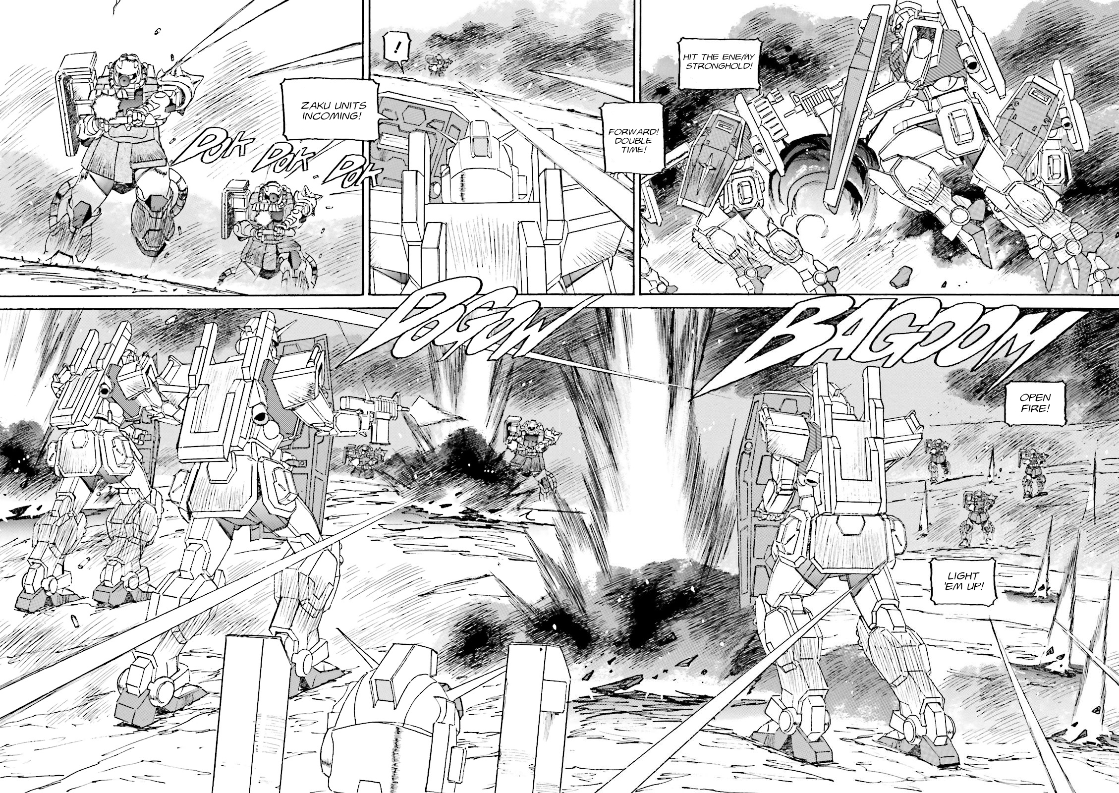 Mobile Suit Gundam: The Nameless Battlefield Go Ahead 第4页