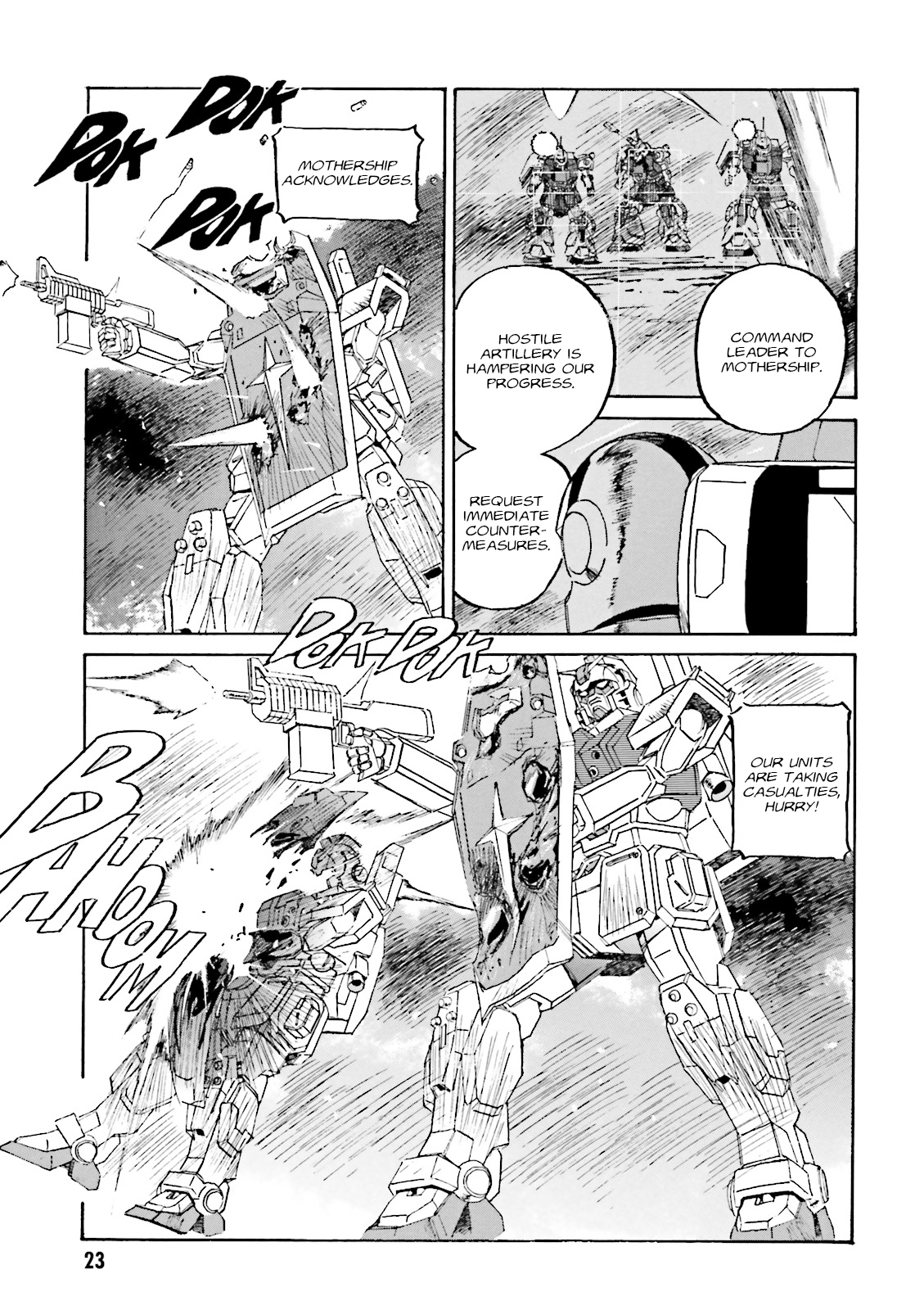 Mobile Suit Gundam: The Nameless Battlefield Go Ahead 第8页
