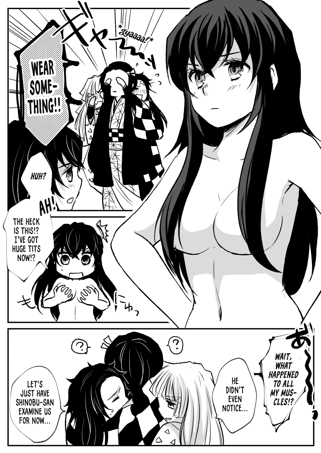 Kimetsu no Yaiba - Gender-Bender (Doujinshi) 第4页