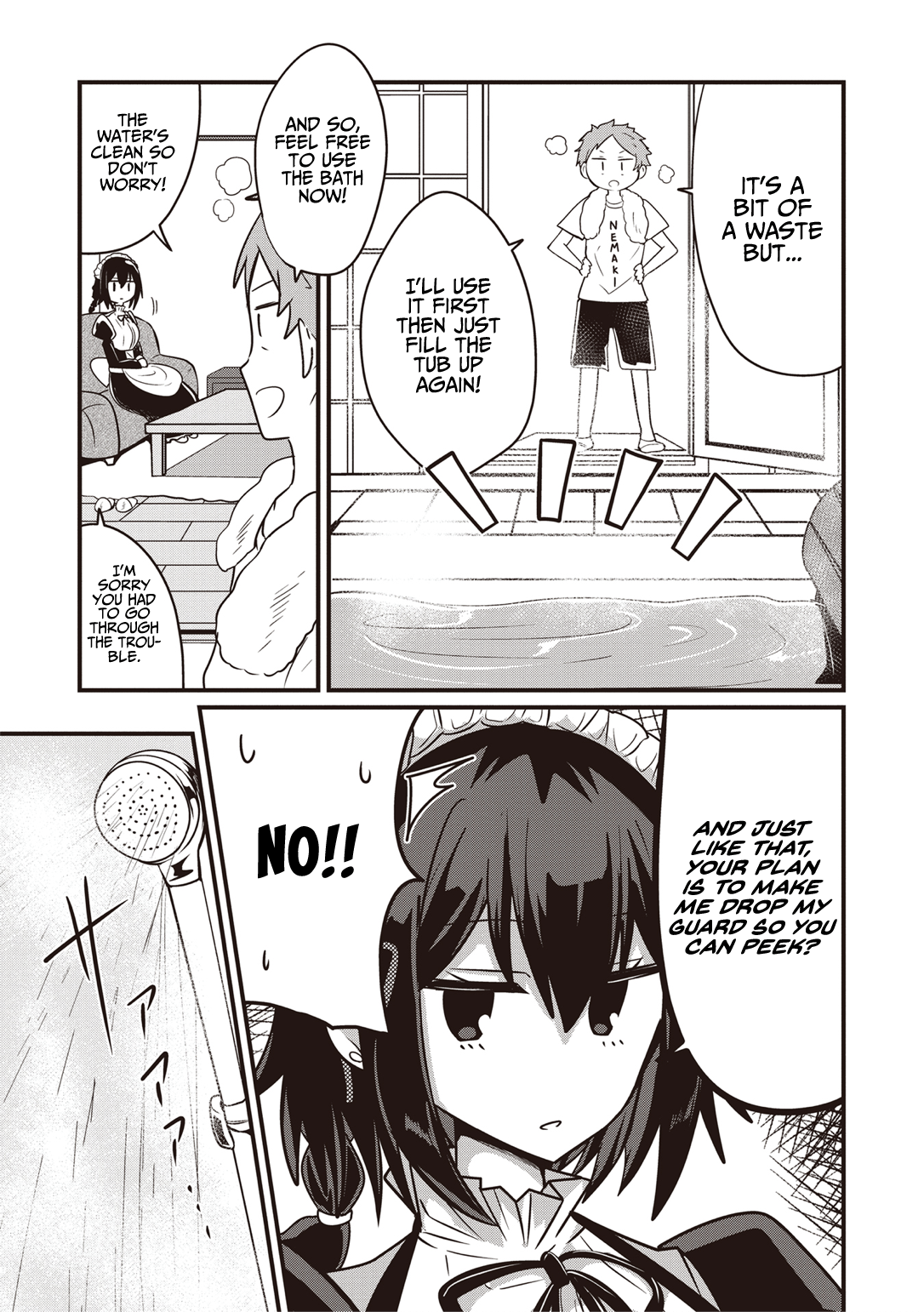 Kokoro no Koe ga Moreyasui Maid-san (Serialization) Vol. 1 Ch. 2 第12页