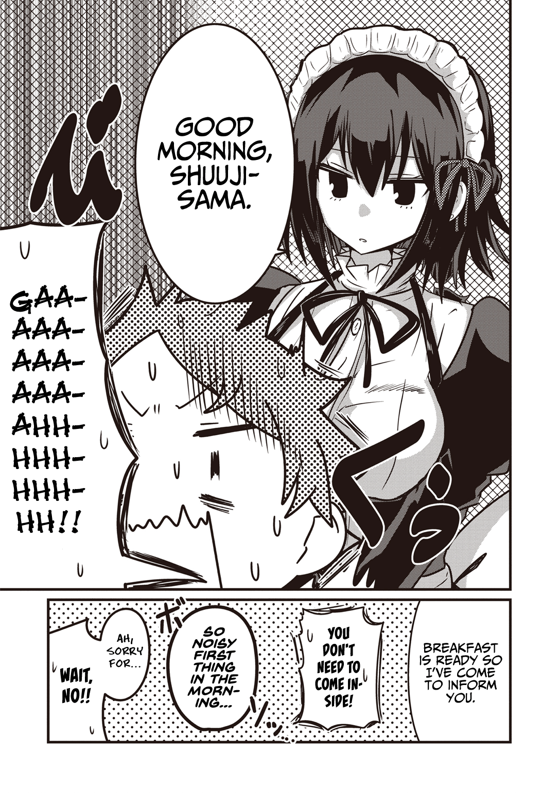 Kokoro no Koe ga Moreyasui Maid-san (Serialization) Vol. 1 Ch. 2 第4页