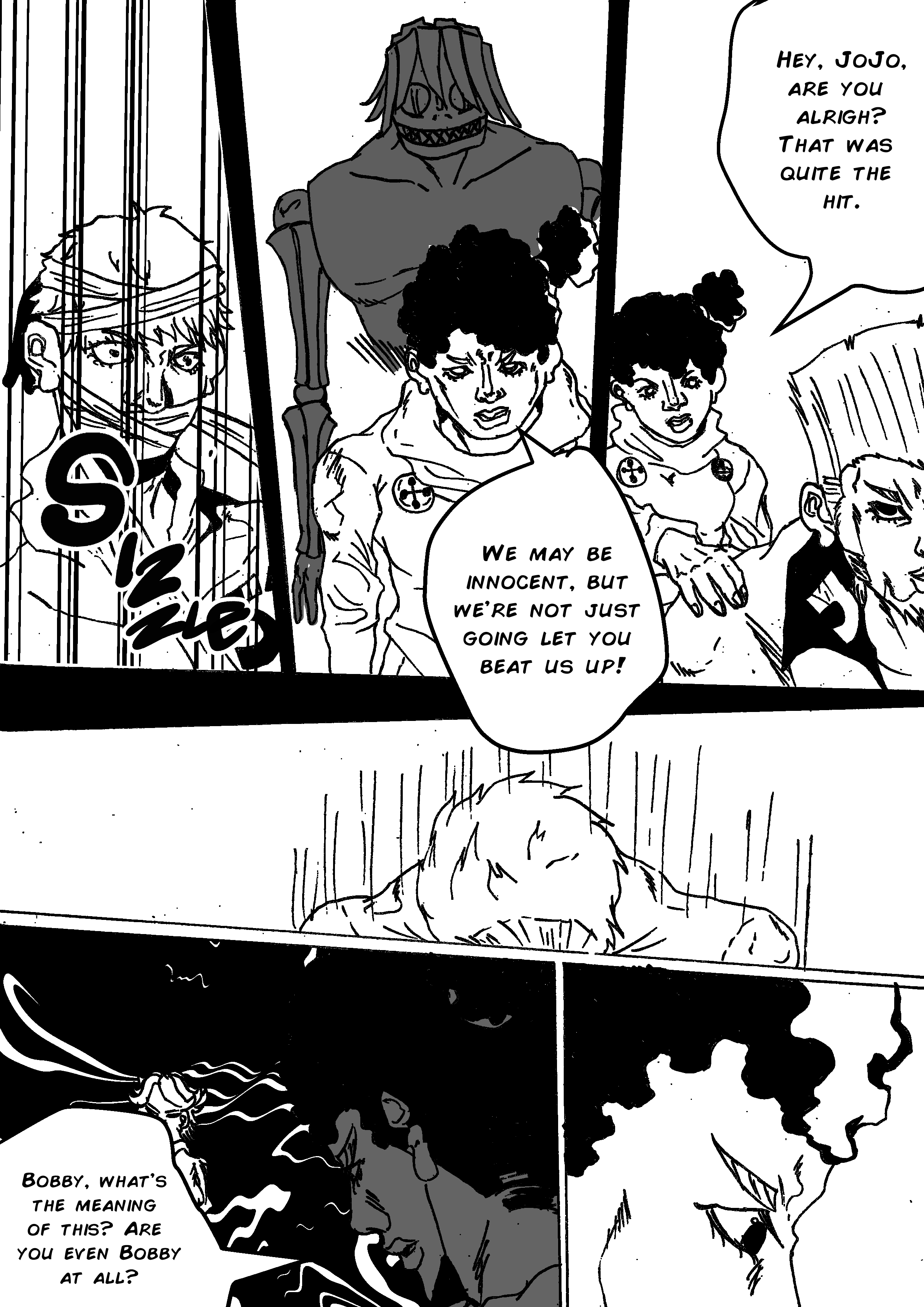 JoJo's Bizarre Adventure - Pearly Eyes (Doujinshi) Zarauts Incident(Dance the Macarena) part 3 第13页