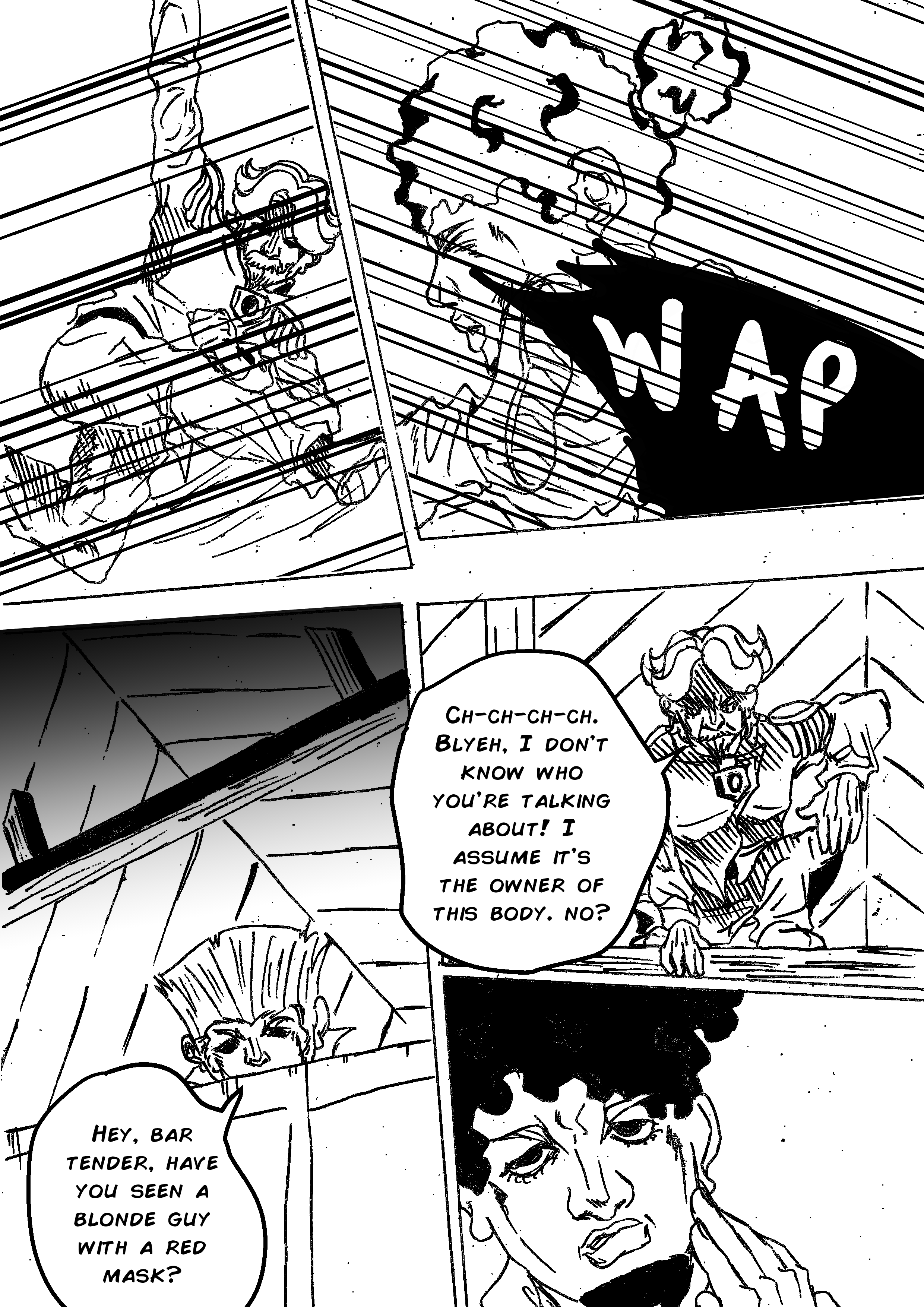 JoJo's Bizarre Adventure - Pearly Eyes (Doujinshi) Zarauts Incident(Dance the Macarena) part 3 第14页