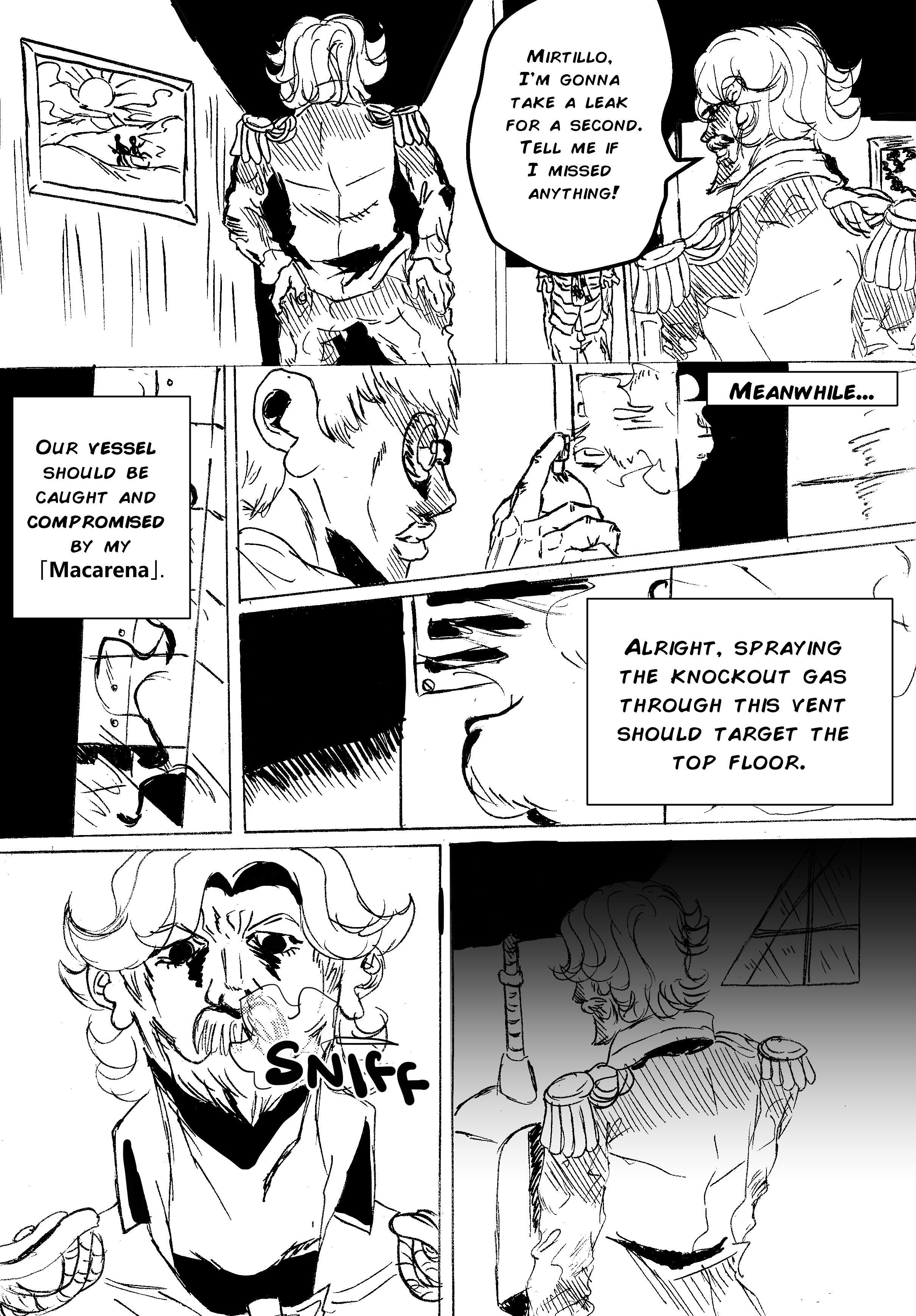 JoJo's Bizarre Adventure - Pearly Eyes (Doujinshi) Zarauts Incident(Dance the Macarena) part 3 第3页
