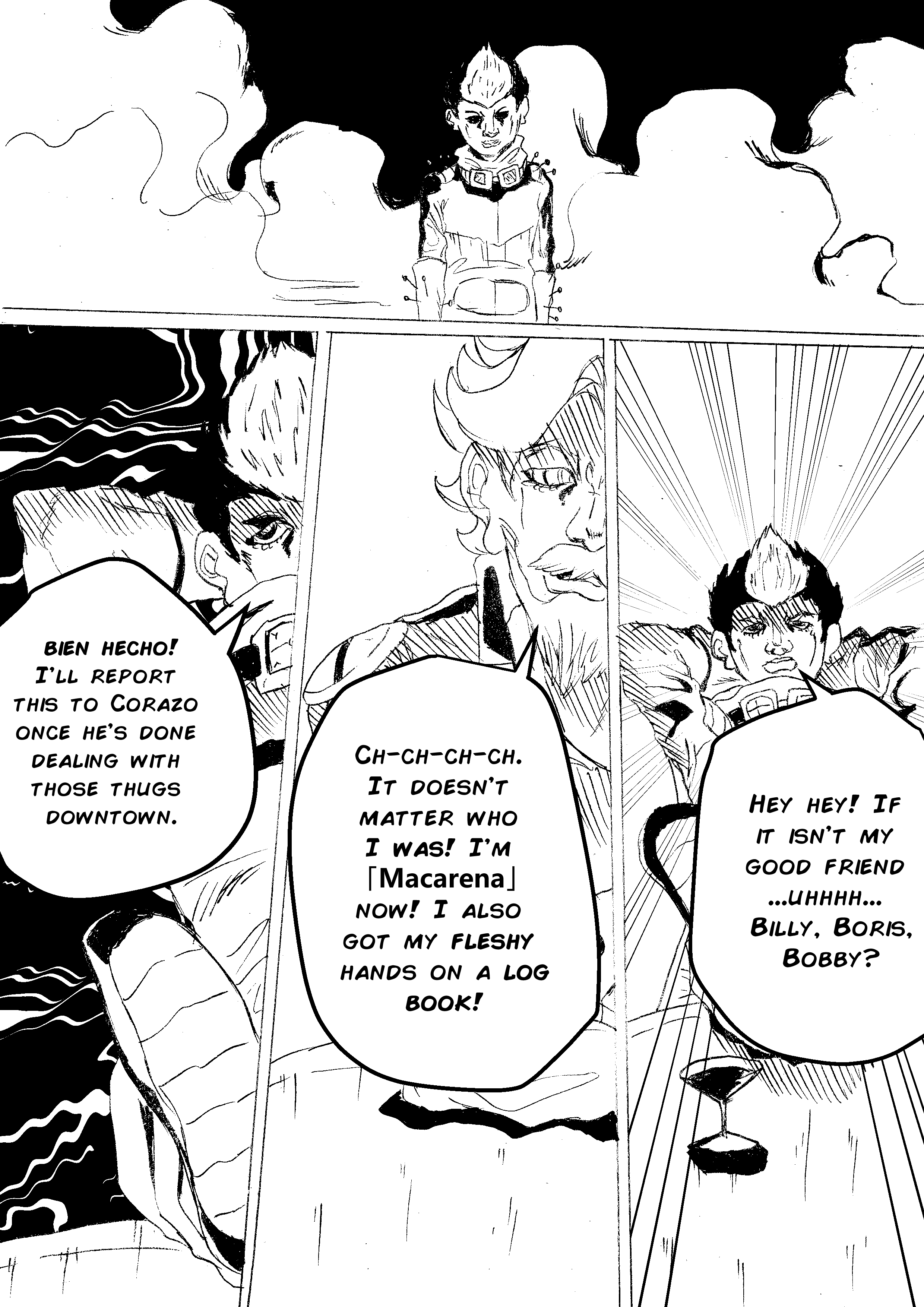 JoJo's Bizarre Adventure - Pearly Eyes (Doujinshi) Zarauts Incident(Dance the Macarena) part 3 第7页