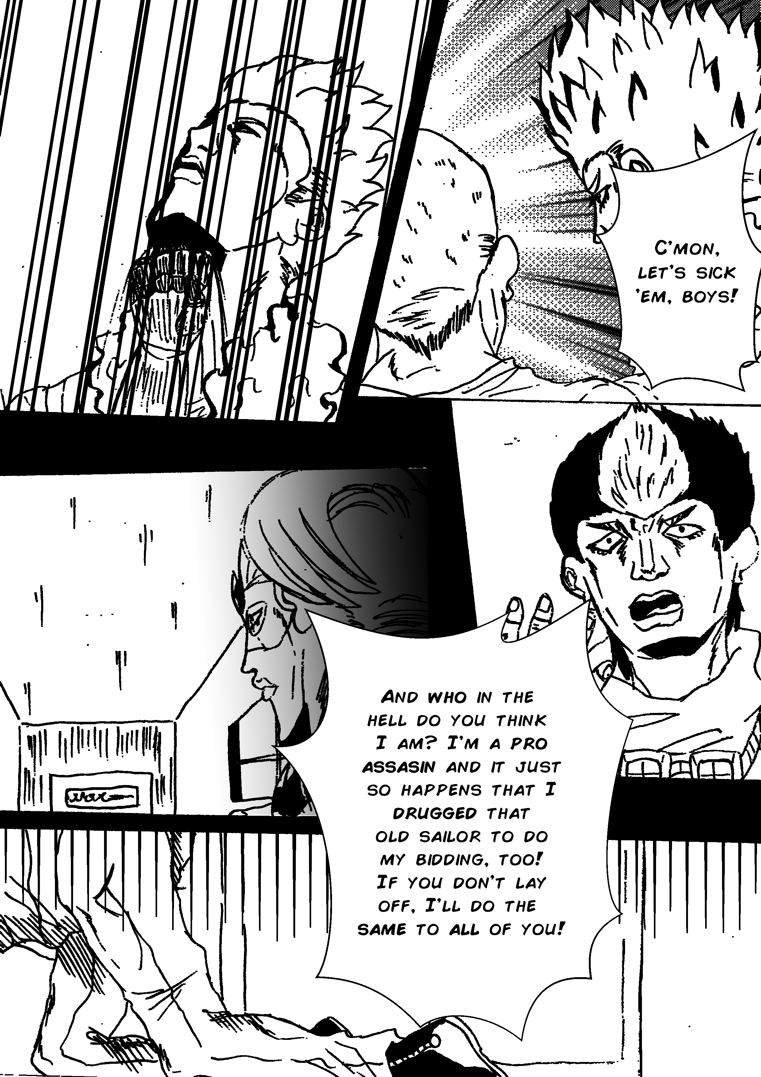 JoJo's Bizarre Adventure - Pearly Eyes (Doujinshi) Zarauts Incident(Dance the Macarena) part 3 第9页