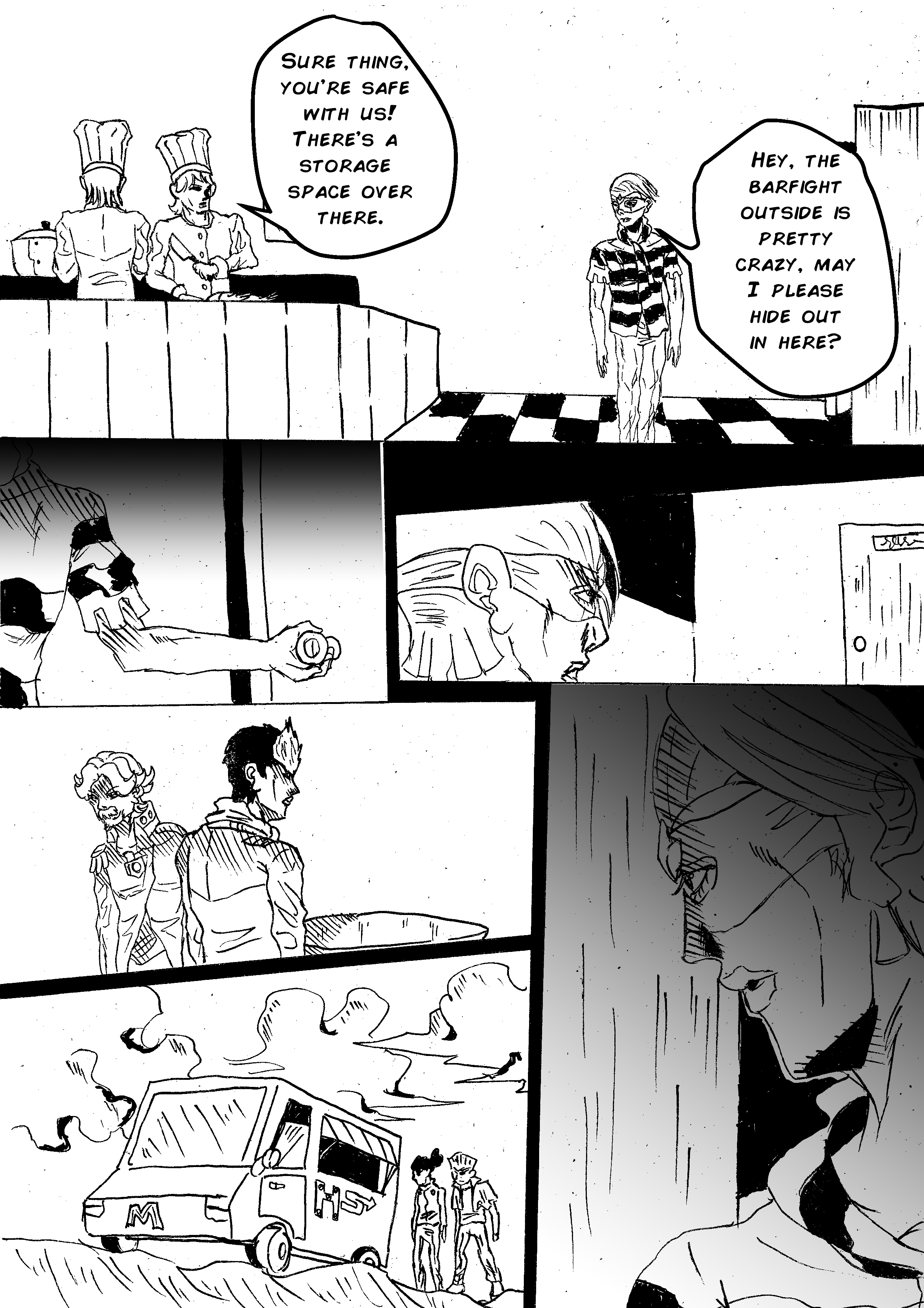 JoJo's Bizarre Adventure - Pearly Eyes (Doujinshi) Zarauts Incident(Dance the Macarena) part 3 第10页