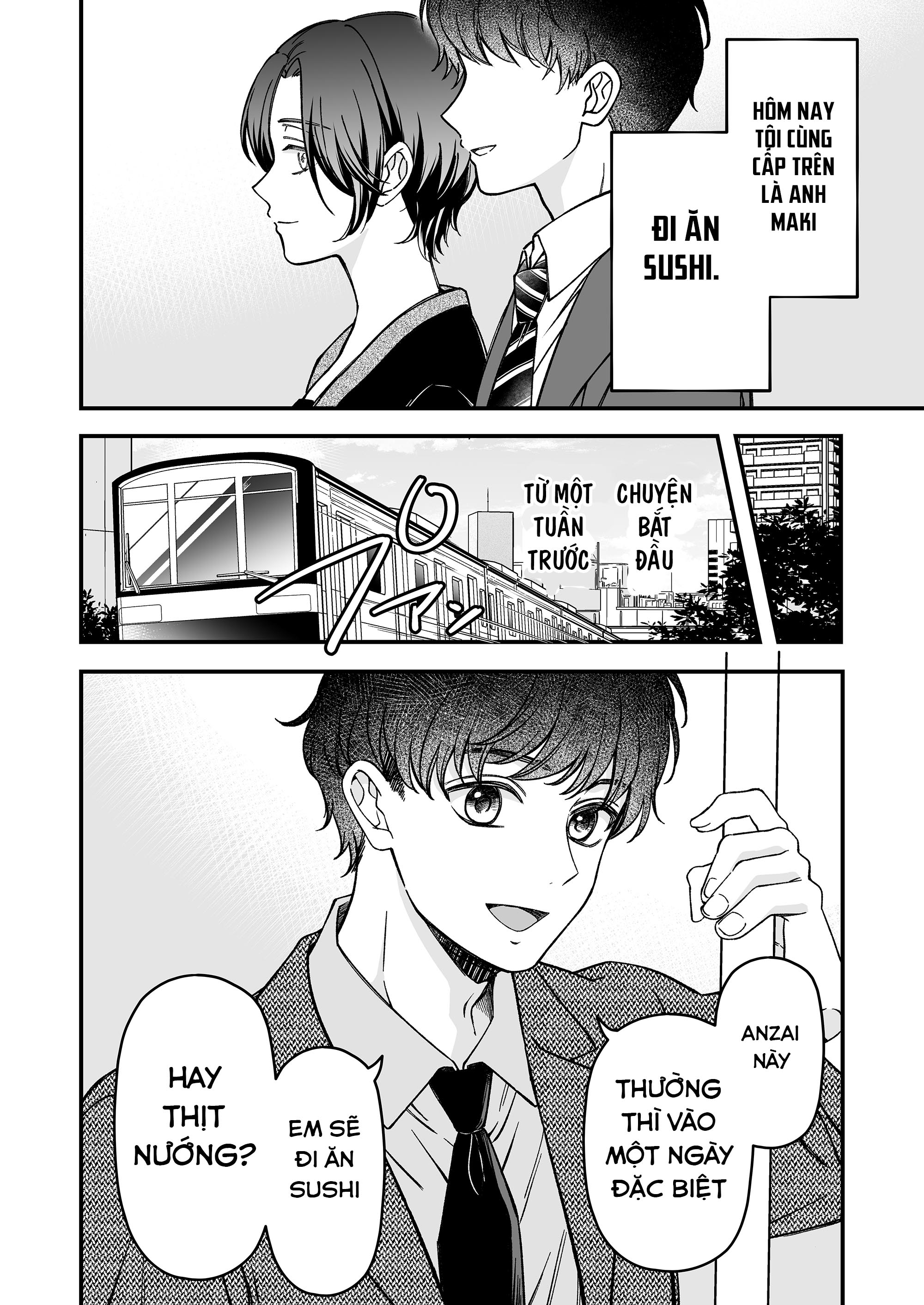 Dougan na Joushi wa suki desu ka? Sushi hay thịt nướng? 第5页