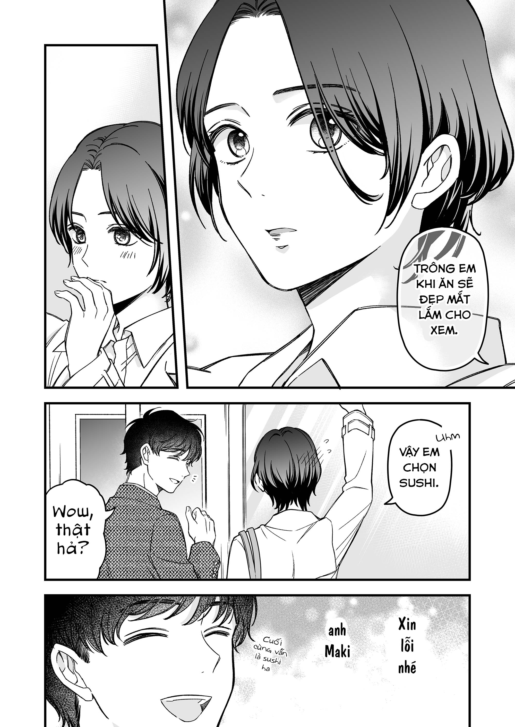 Dougan na Joushi wa suki desu ka? Sushi hay thịt nướng? 第9页